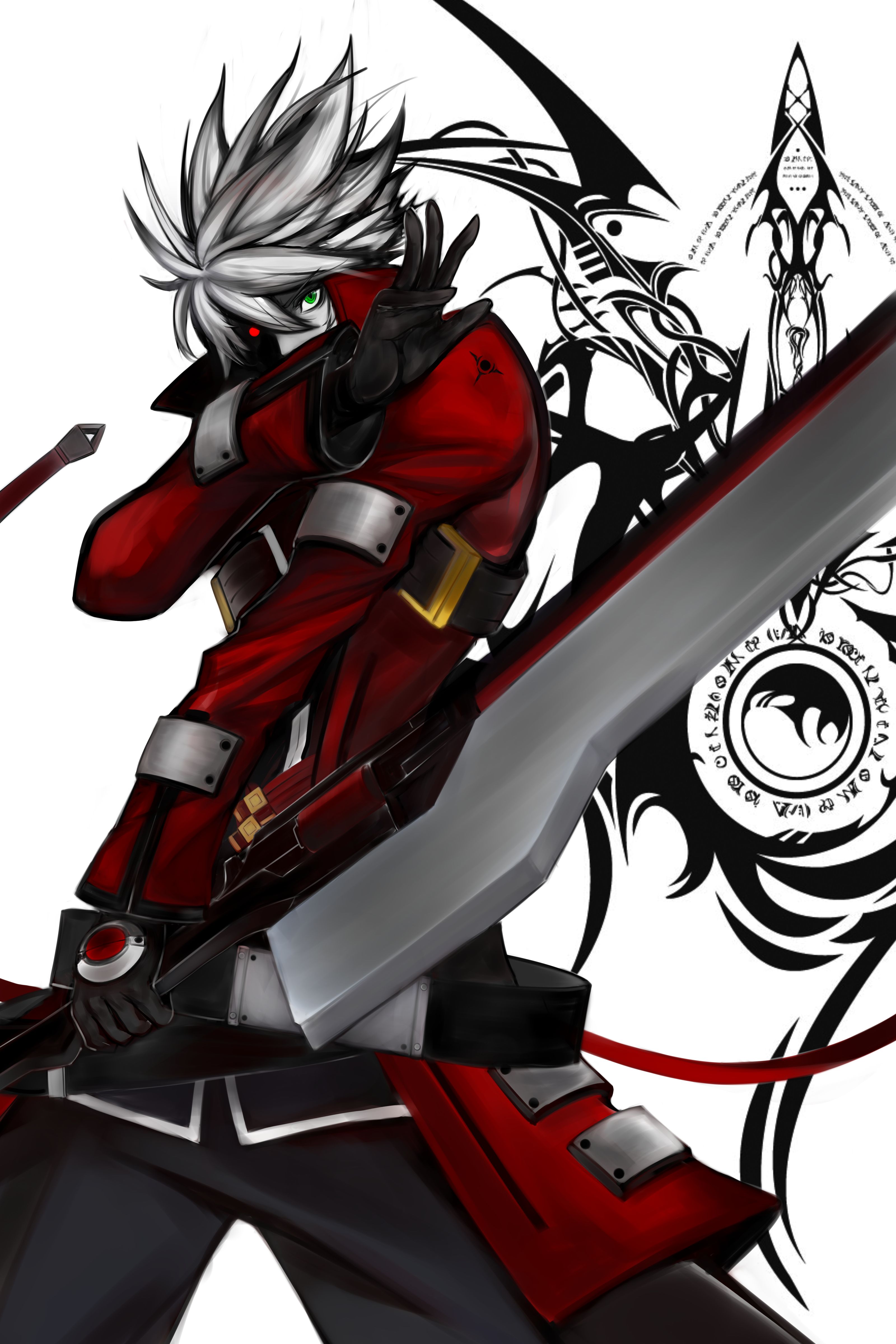 3200x4800 Ragna the Bloodedge Wallpaper by Pixiv Id 491795 Anime Image Board