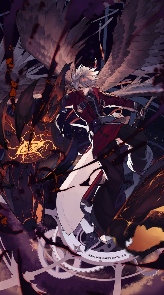 700x1258 I`m the enemy of all. the entire world. The Grim Reaper, Ragna the Bloodedge!