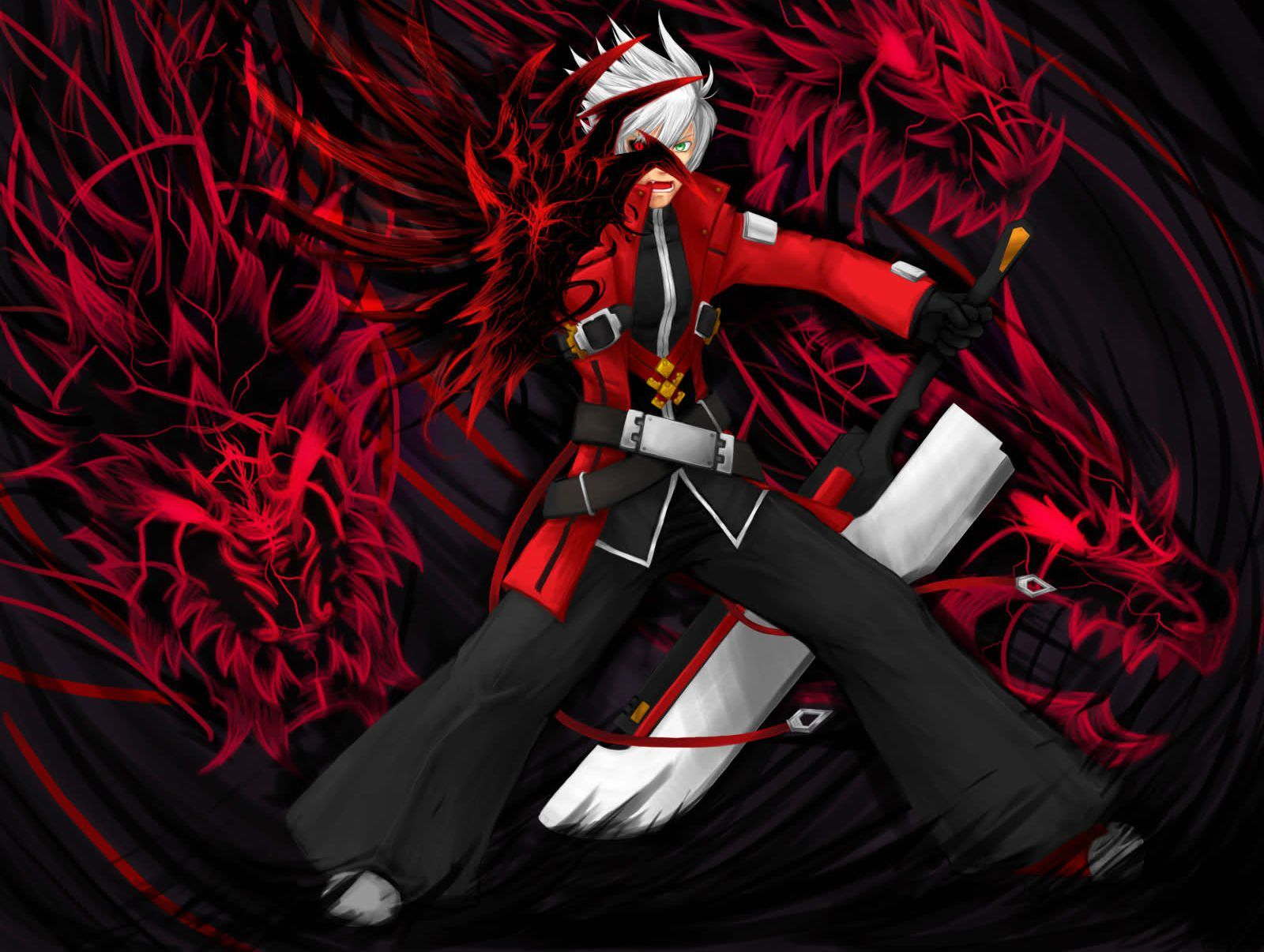 1600x1206 I have been Transfigure as Ragna Bloodedge in Remnant (OC Ragna the Bloodedge) Eleven day I awaked the Azure Grimoire (Ao no Madōsho)