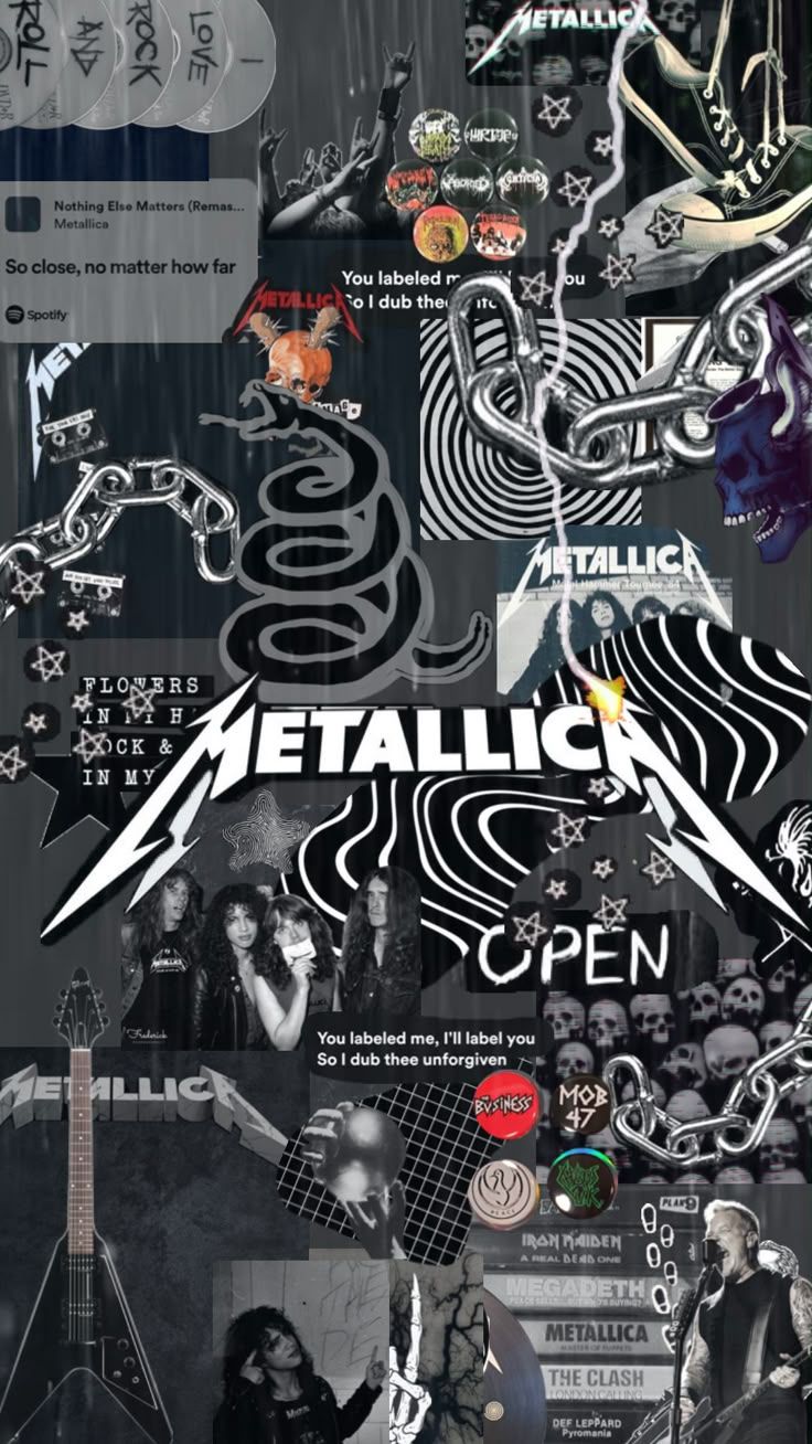 736x1308 METALLICA. Band wallpaper, Band posters, Rock band posters