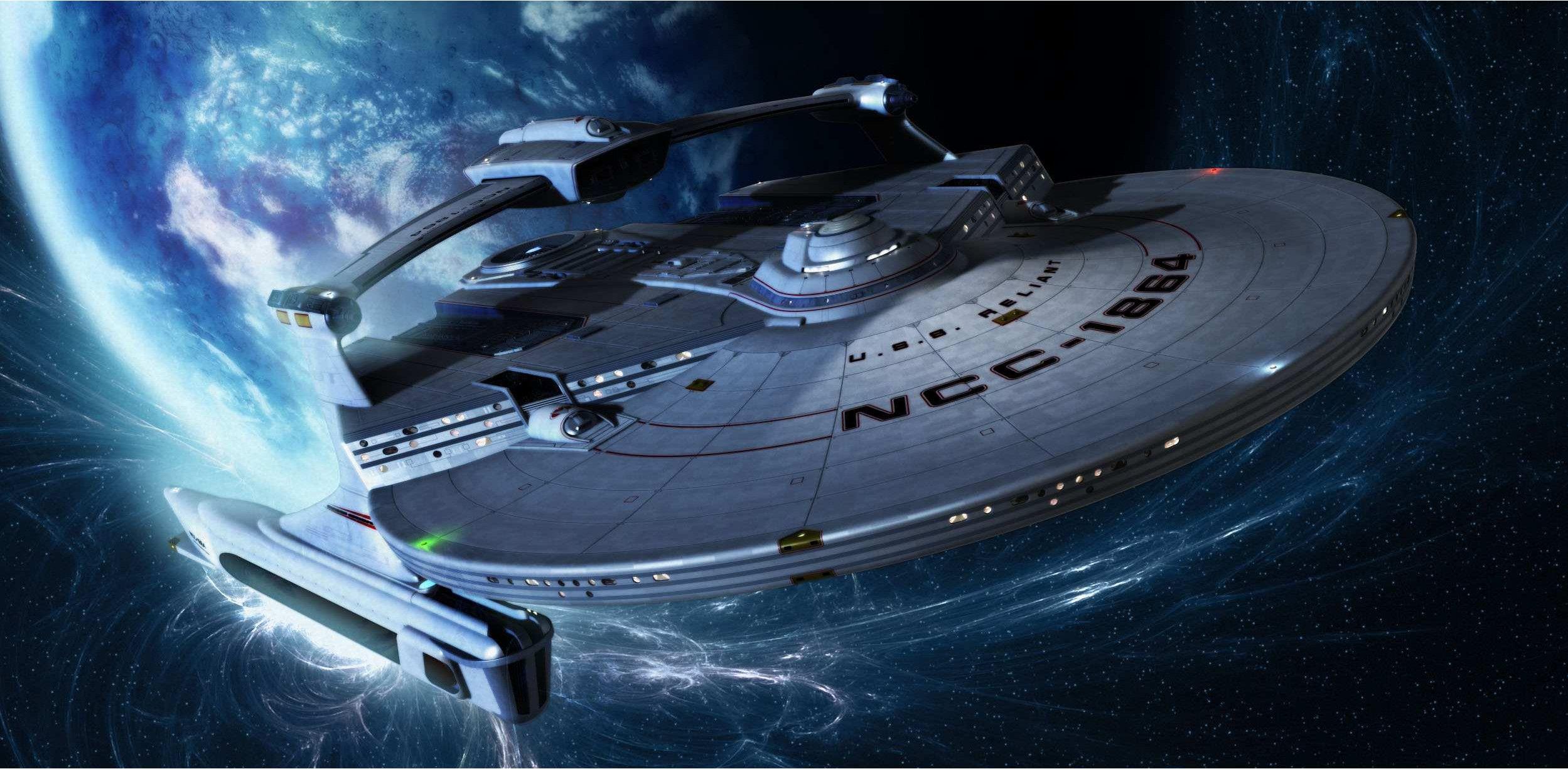 2498x1225 Star Trek Ships Wallpaper