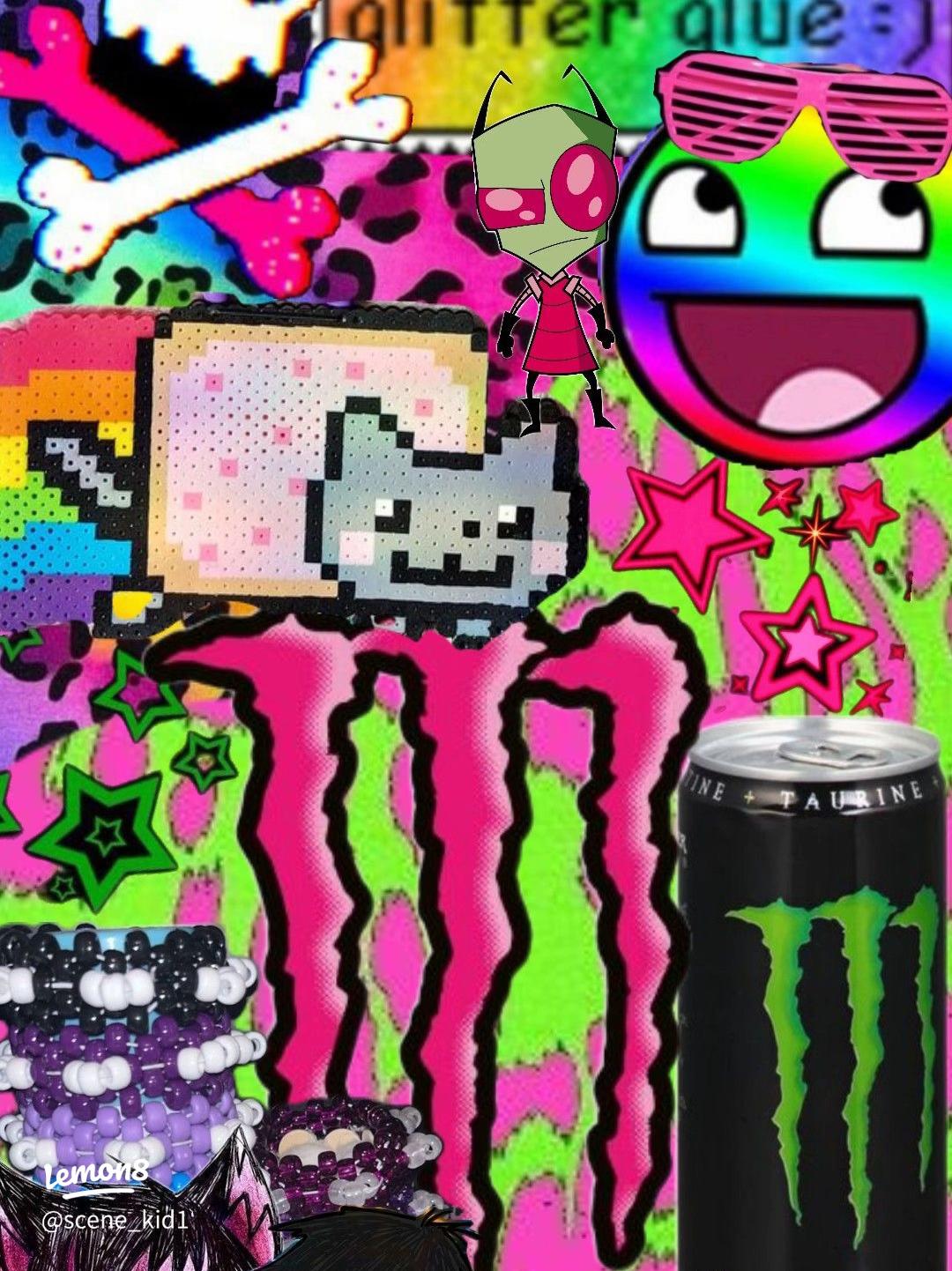 1080x1442 Vibrant Wallpaper for Scene Kids: A Creative Choice