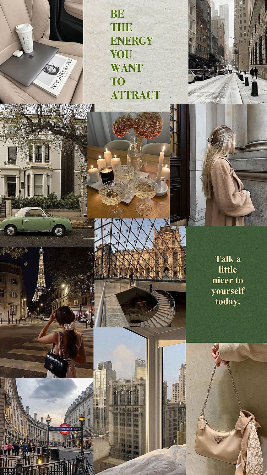 850x1511 Successful Women Aesthetic, Vision Board HD phone wallpaper