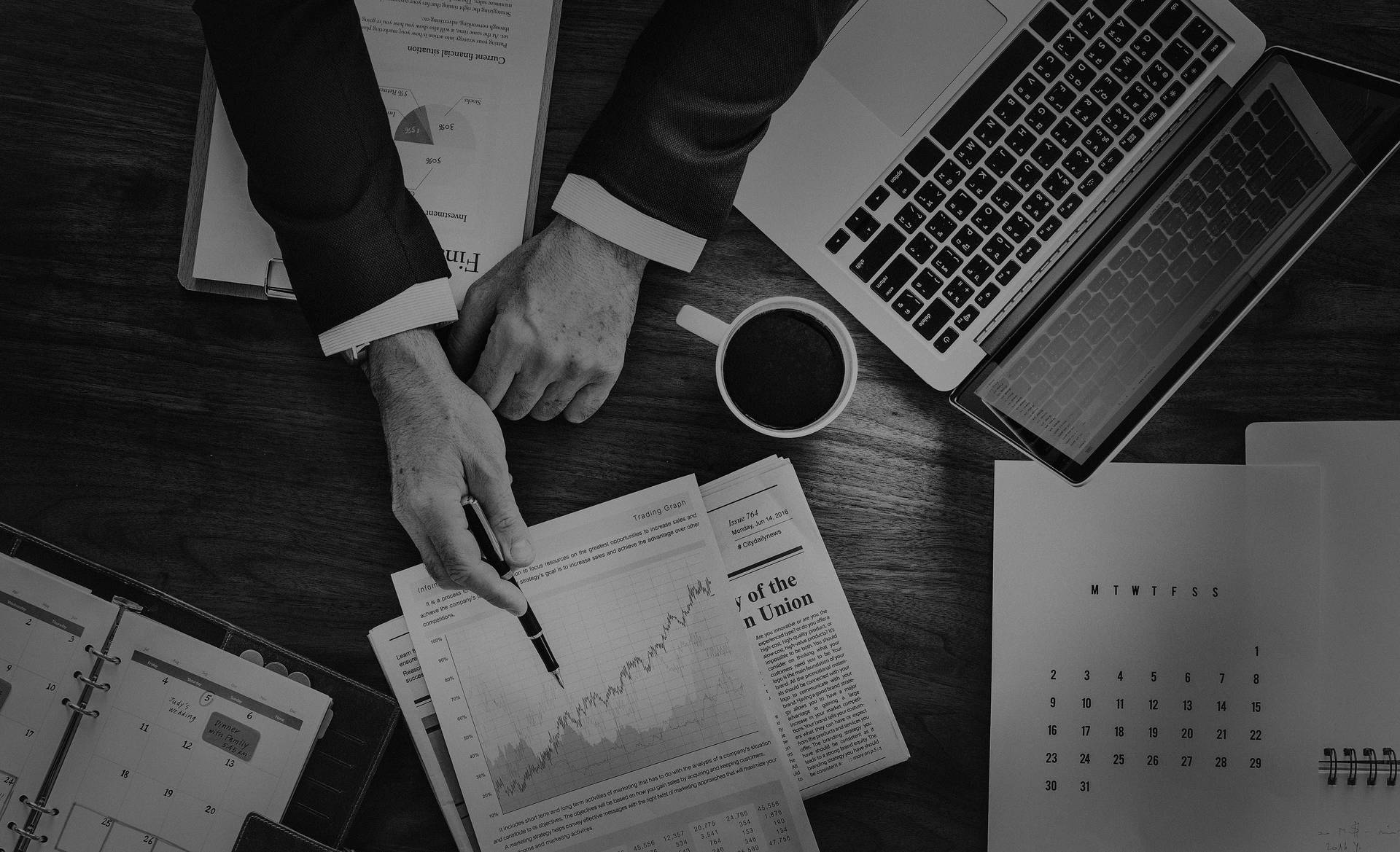 1920x1169 Download Black&White Business Wallpaper