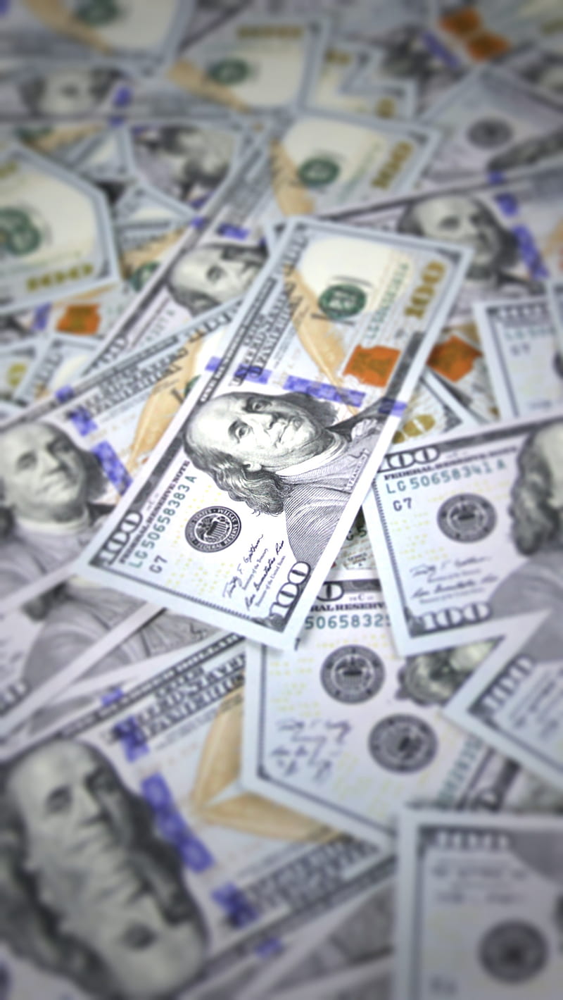 800x1420 Money bags, stacks, HD phone wallpaper