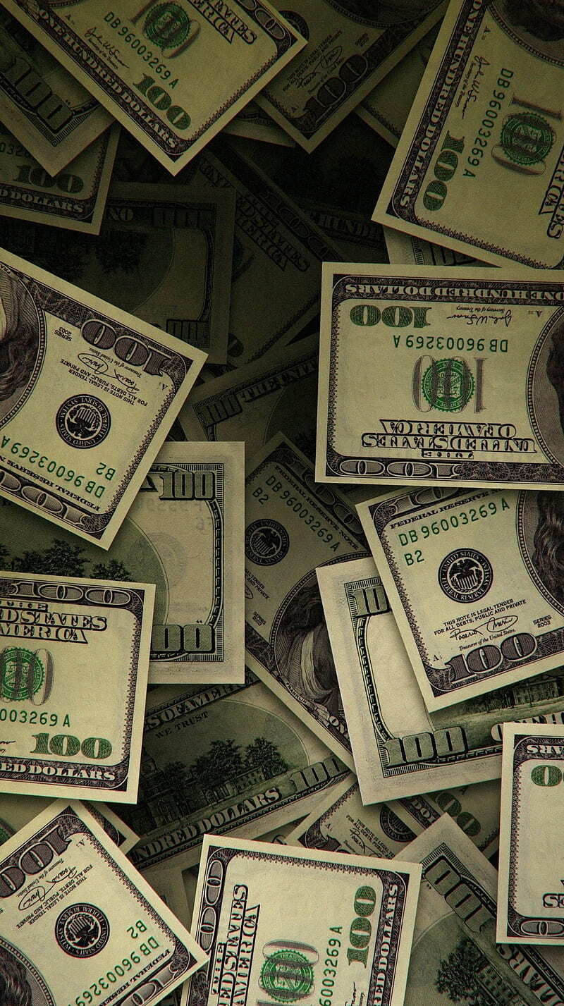800x1427 HD Wallpaper Dollar Art Money Rich Stacks