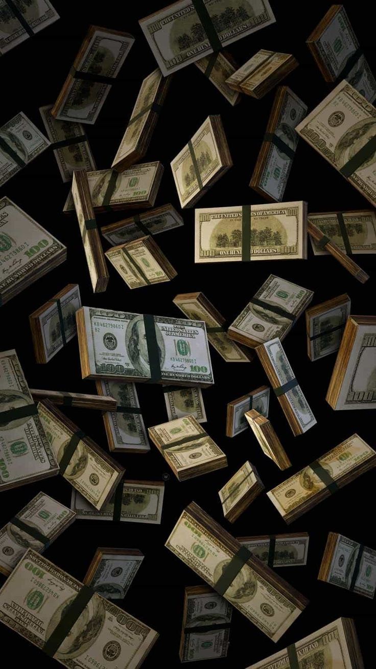 736x1308 Dollar Stacks iPhone Wallpaper HD