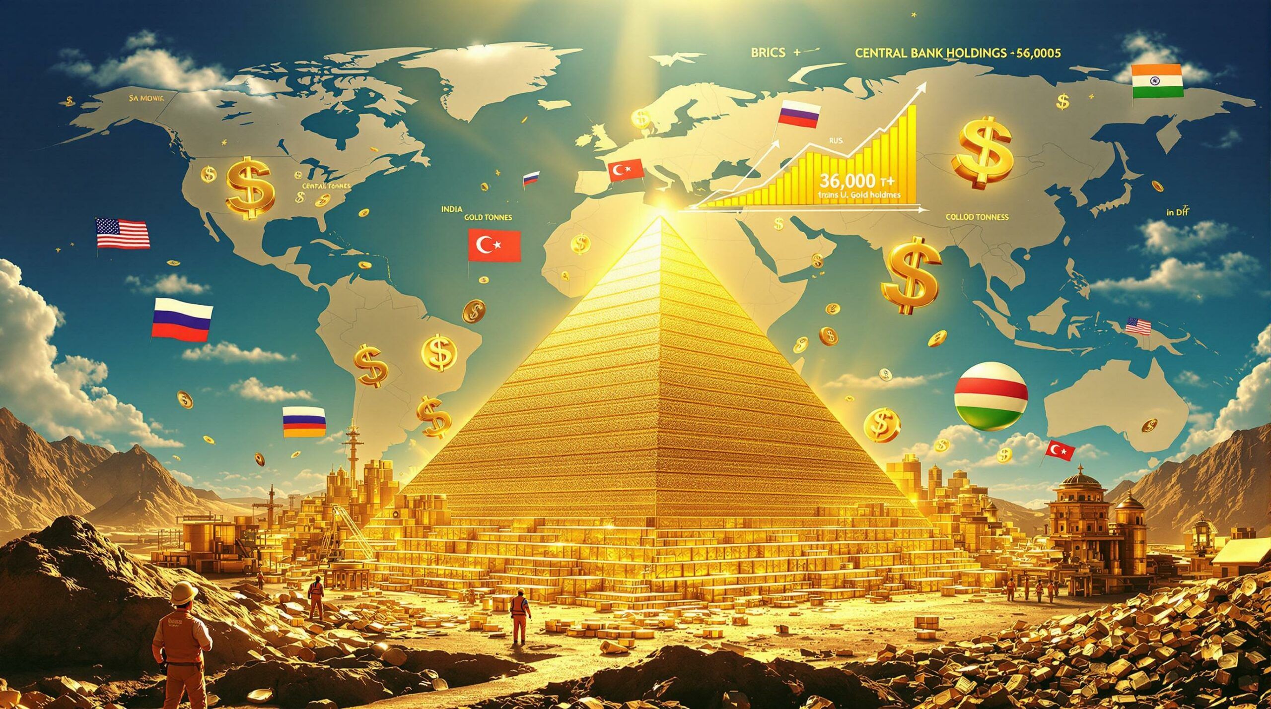2560x1429 Central Bank Gold Buying: The Global De Dollarization Trend