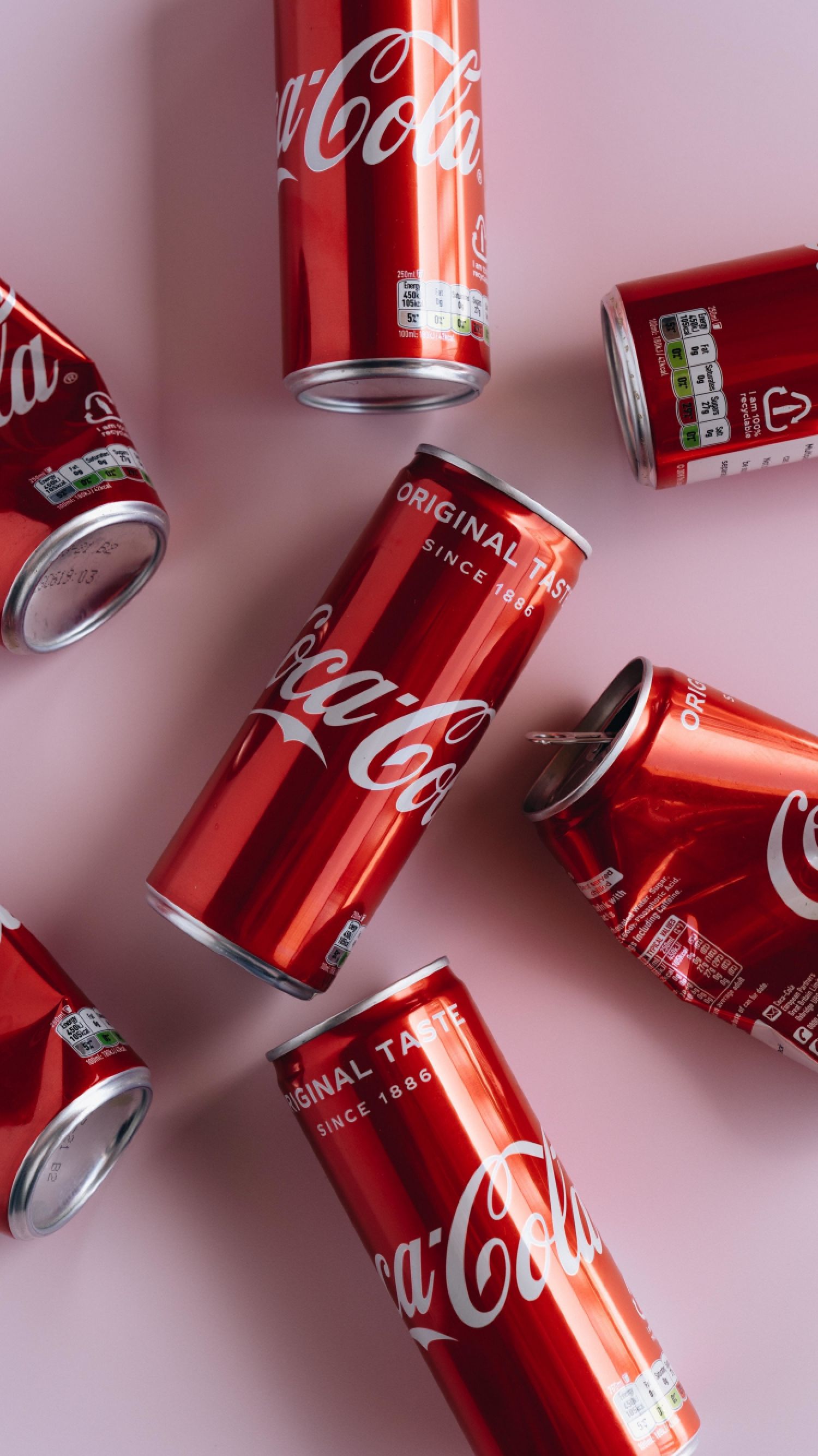 1500x2668 Coke Coca Cola Cans Repeating