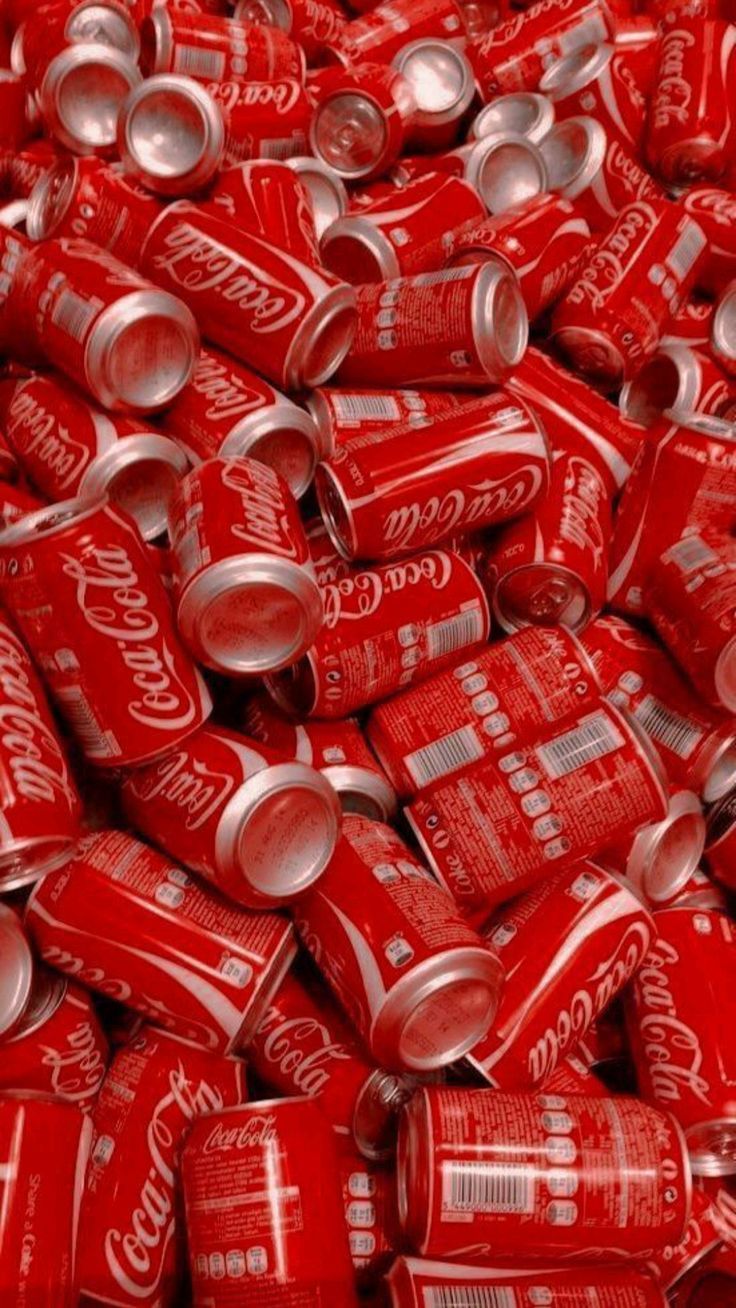 736x1308 Refreshing Coca Cola Cans