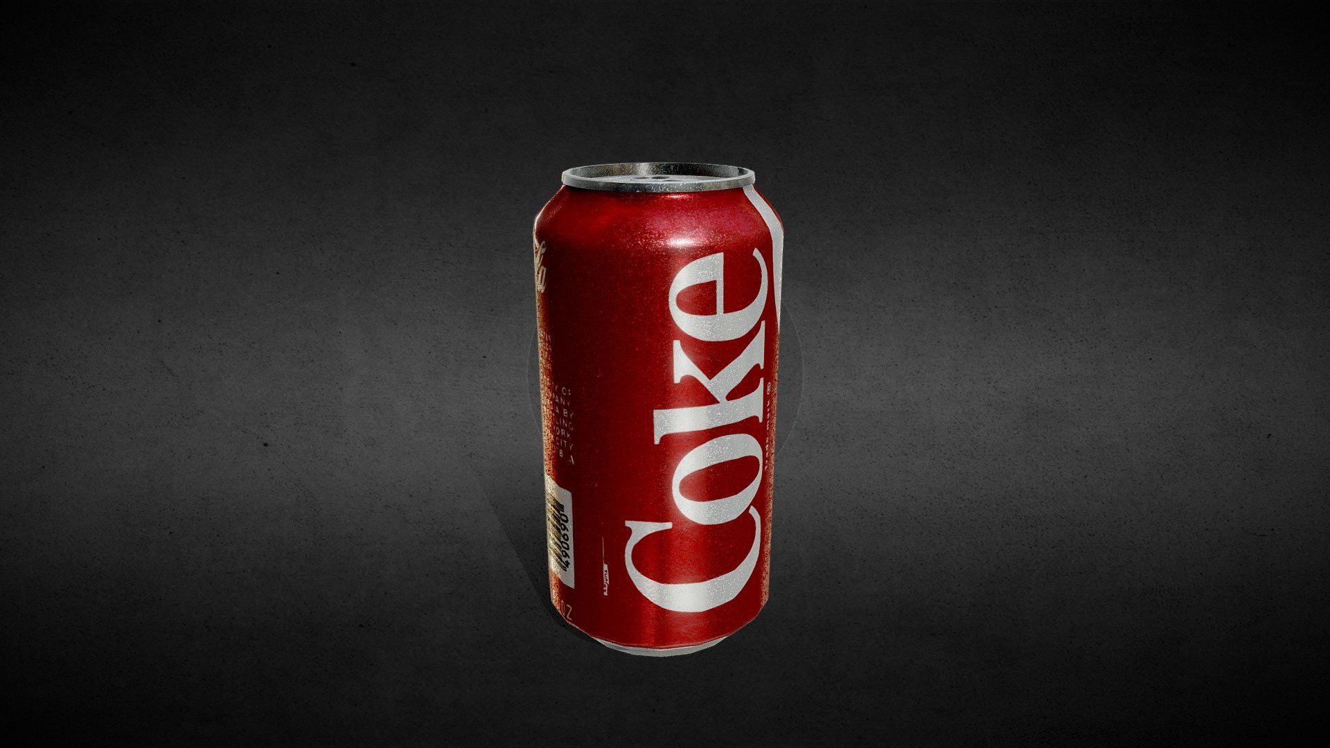 1920x1080 Coca Cola Can (4K Texture) Free 3D Model By Michael [de345f6]