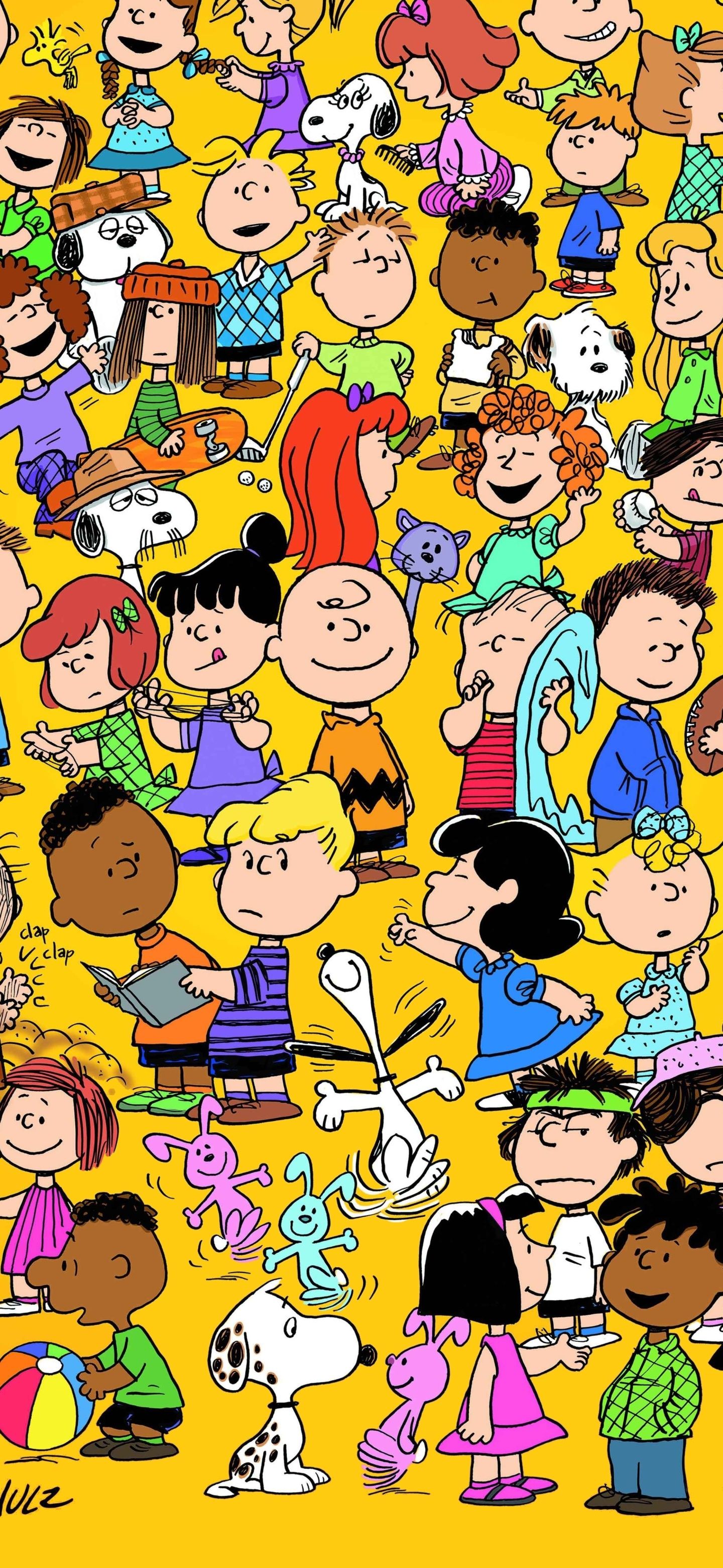 1440x3120 Snoopy Phone Wallpaper