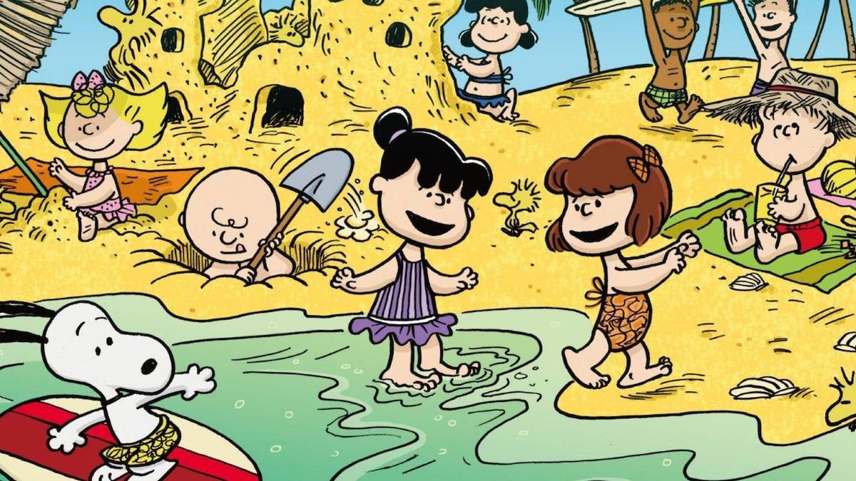 1200x675 Funniest Peanuts Comics Set at the Beach