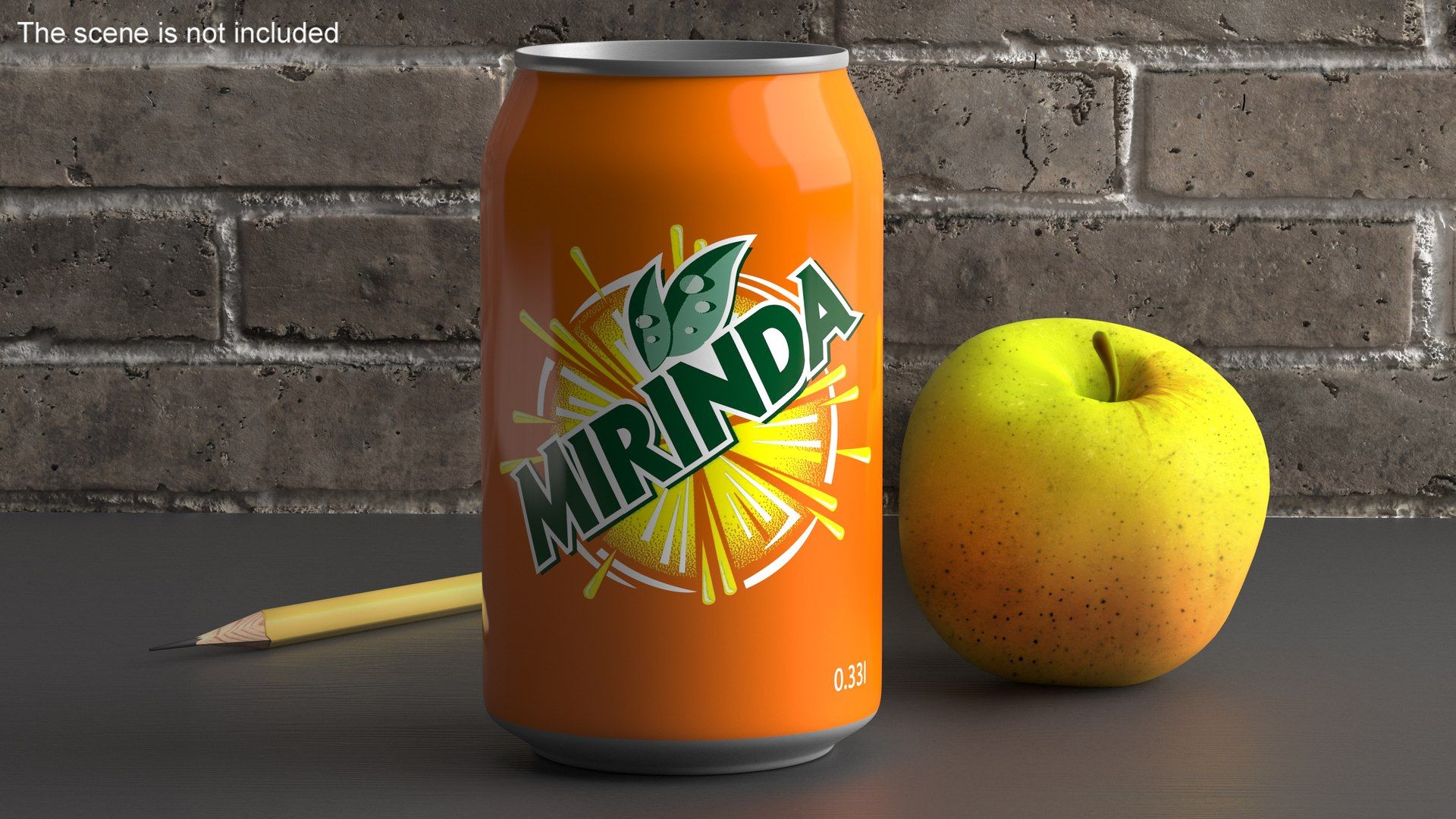 1920x1080 Mirinda Orange 033L Can 3D
