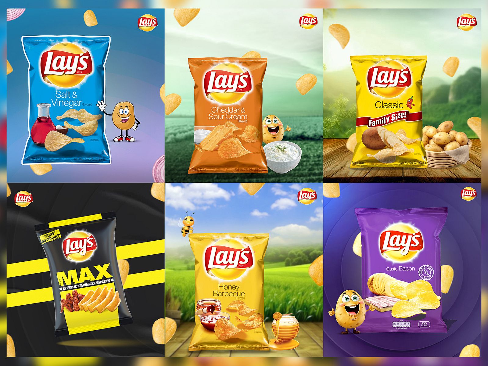 1600x1200 Lays Creative Ads I Lays Chips Poster by Md Rony Hossen on Dribbble