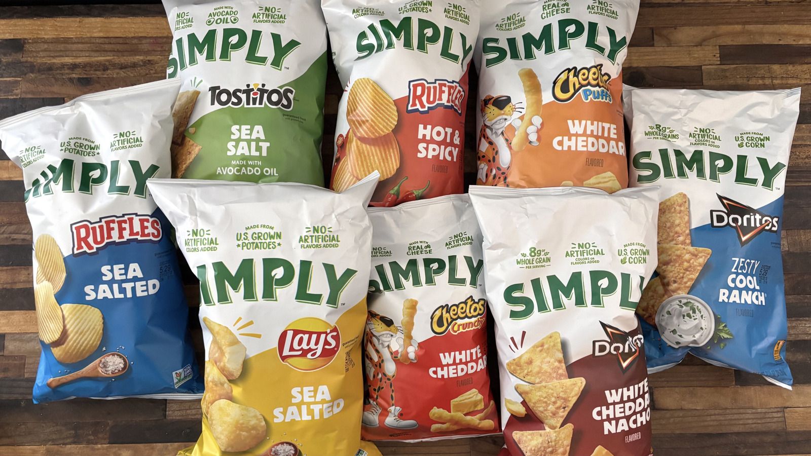 1600x900 Frito Lay Simply Chips, Ranked From Worst To Best