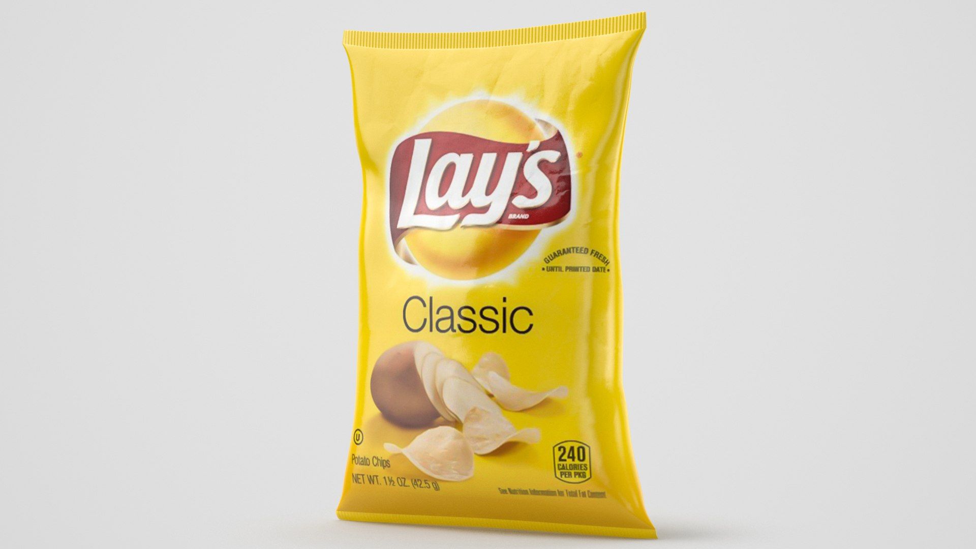 1920x1080 3D Lay S Chips Bag
