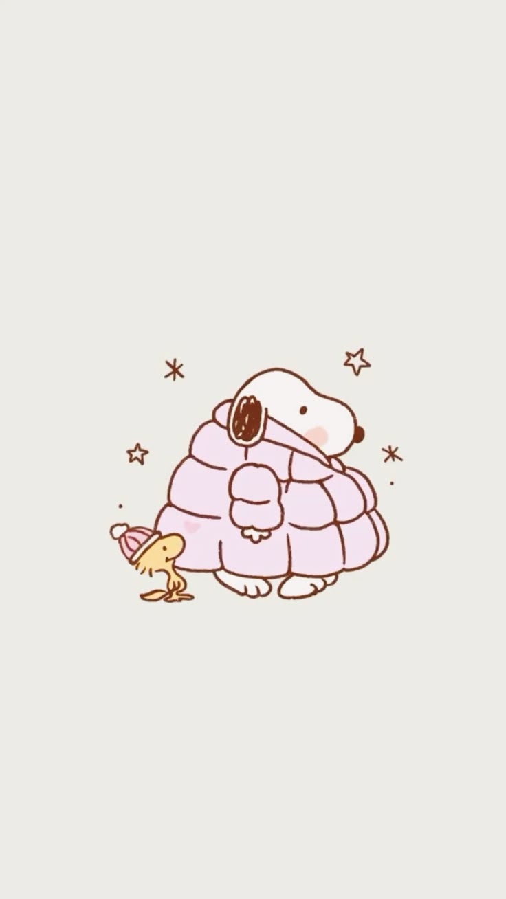 736x1308 Cute snoopy wallpaper