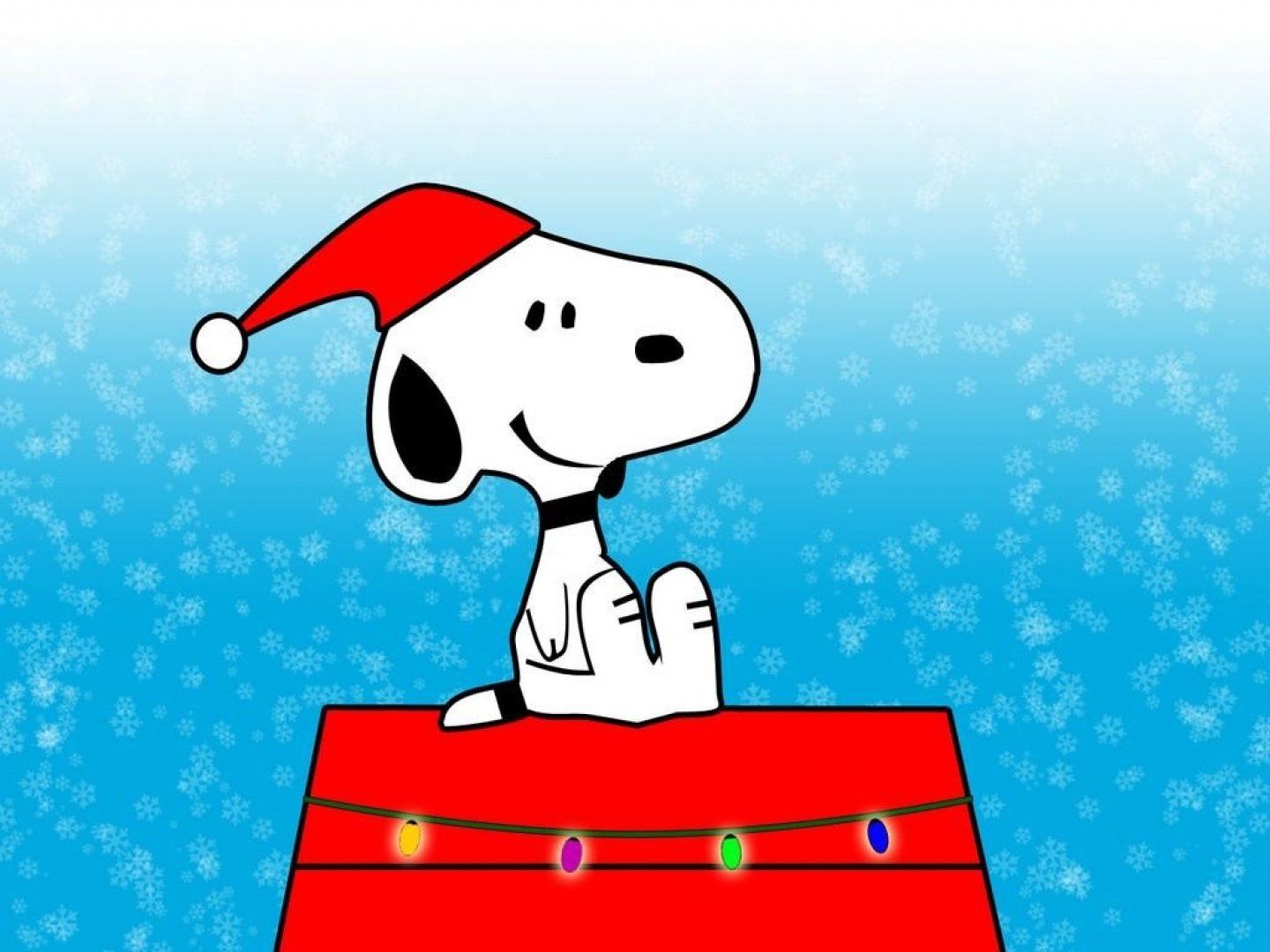 1440x1080 Snoopy's Holiday Cheer HD Wallpaper