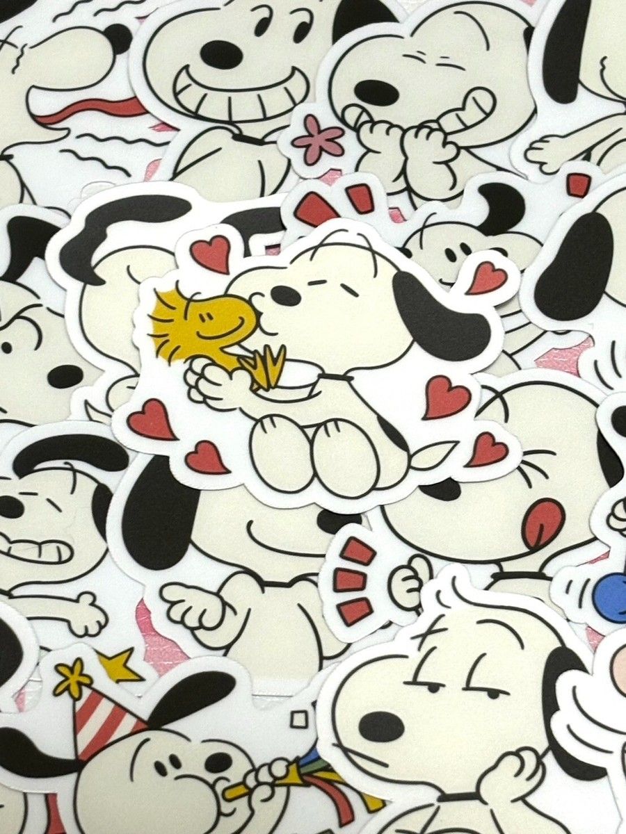 900x1200 Snoopy # 24 pcs, stickers, Vintage, waterproof, kawaii, Dog, kids, cute