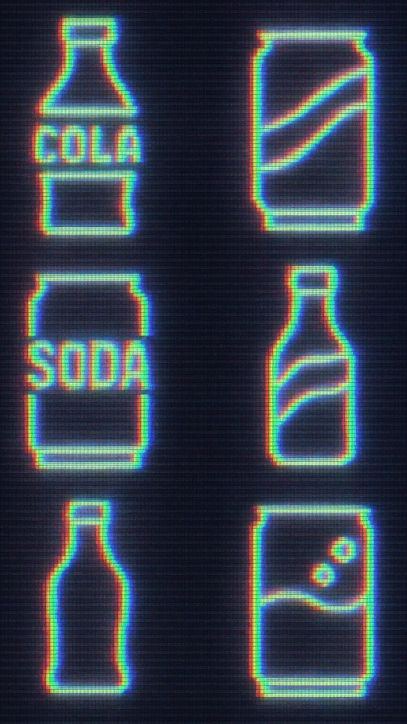 800x1422 Retro Soda Mobile Wallpaper Image Wallpaper