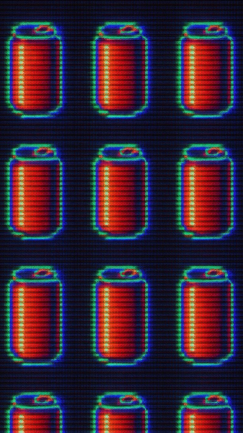 800x1422 Retro Soda Mobile Wallpaper Image Wallpaper