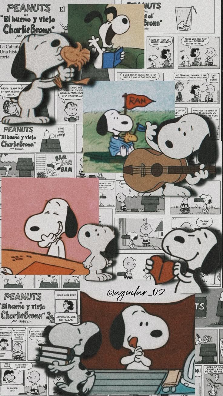 736x1308 Collage Snoopy