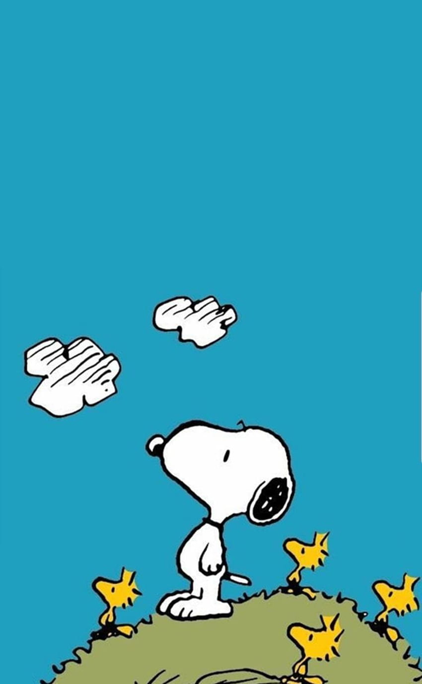850x1377 Snoopy and woodstock HD wallpaper
