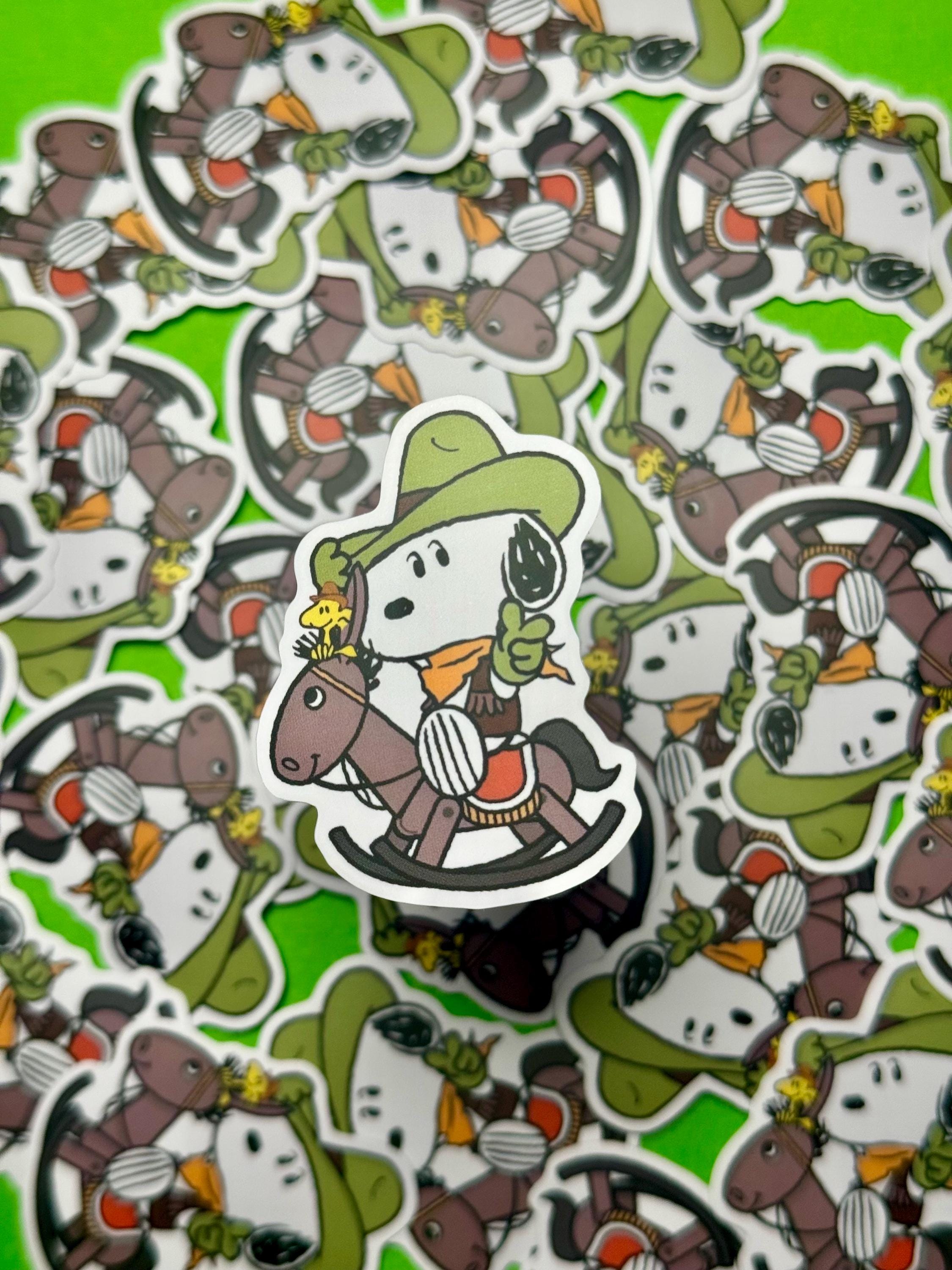 2250x3000 Snoopy Cowboy Sticker