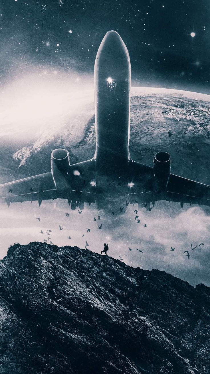 736x1308 Space Flight iPhone Wallpaper