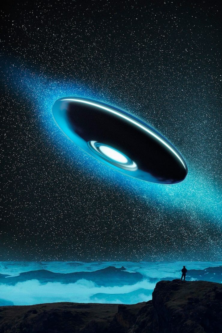 740x1110 Deep space flight Image
