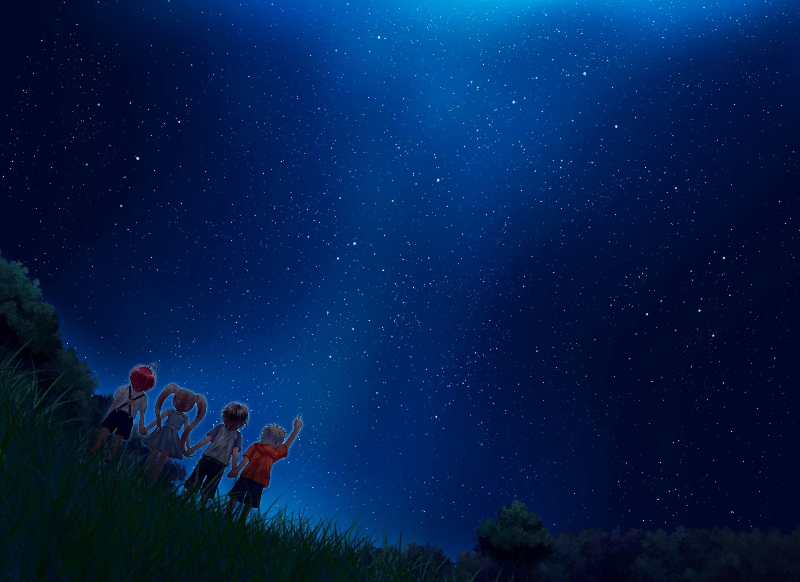 2749x2000 Starry Night Wallpaper