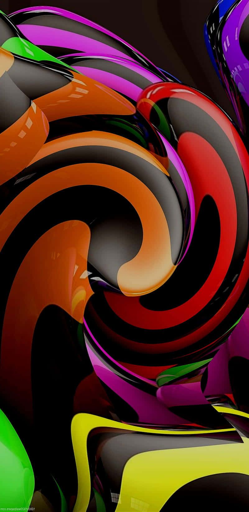 800x1644 Download Experience vibrant colours and deep blacks on a Samsung AMOLED display Wallpaper