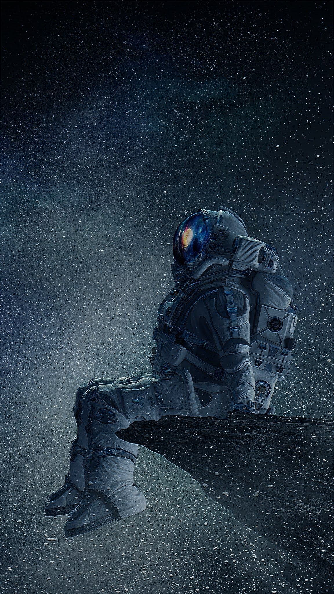 1152x2048 Astronaut Wallpaper