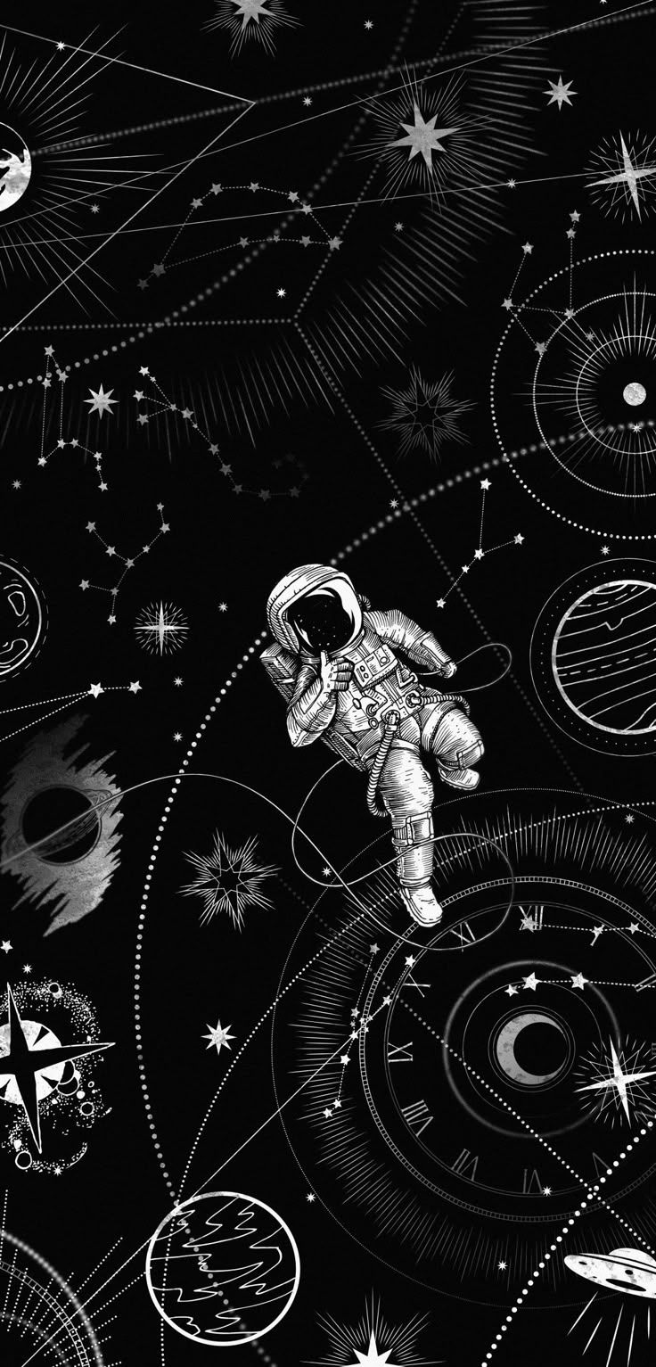 736x1533 Арты. Galaxy wallpaper, Astronaut wallpaper, iPhone wallpaper