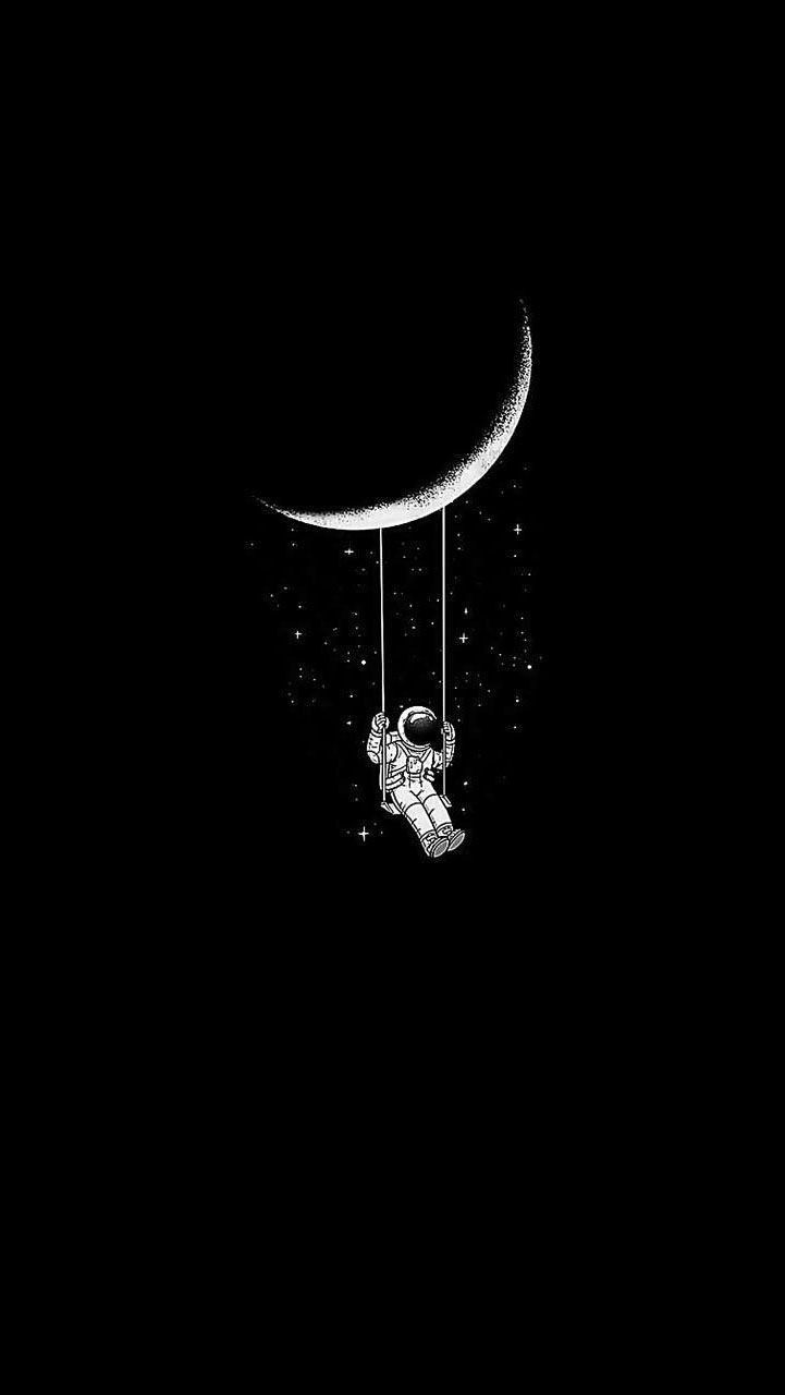 721x1280 everything designer. Astronaut wallpaper, Black wallpaper iphone dark, Black wallpaper iphone