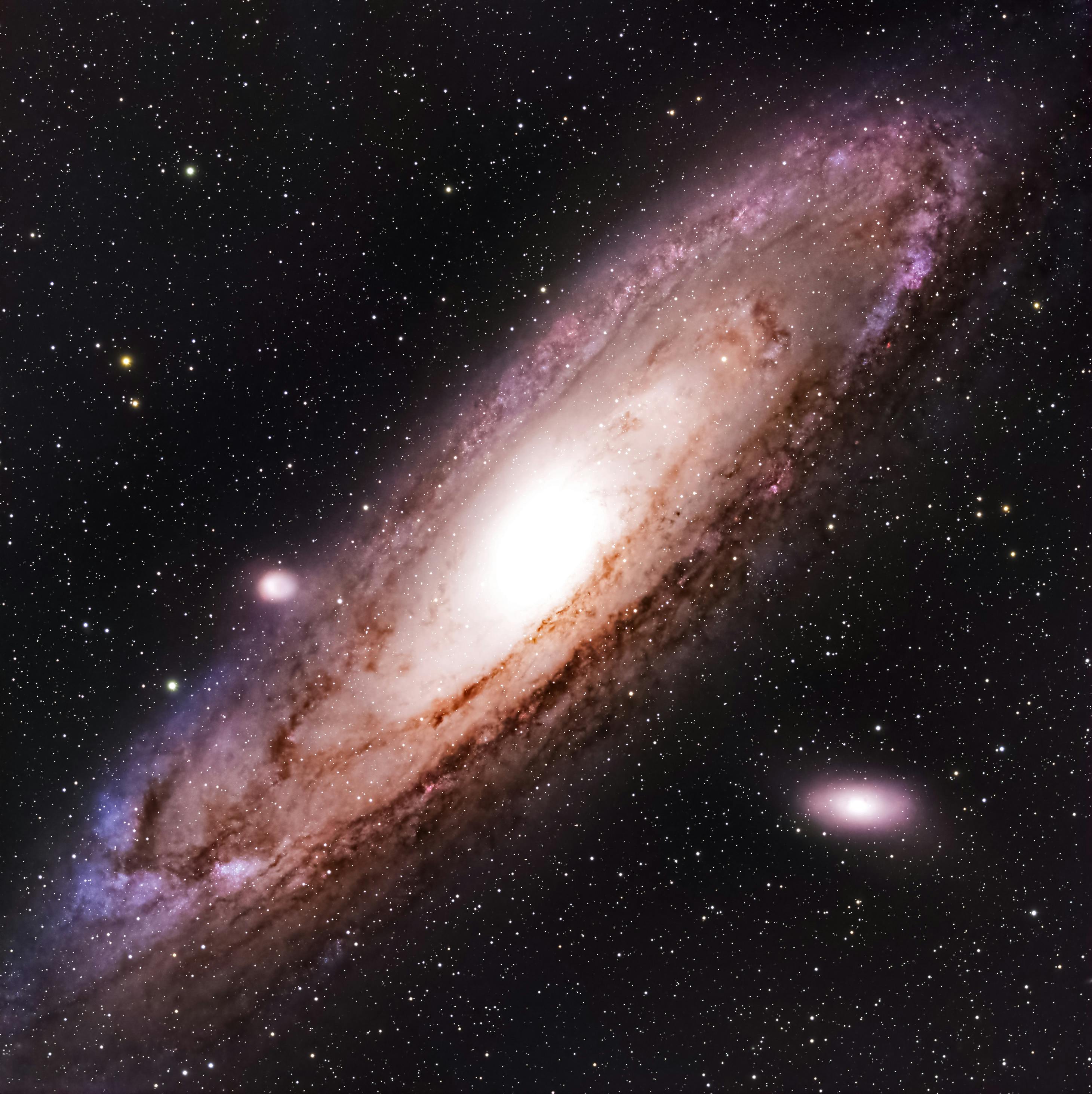 2921x2927 Milky Way in Space · Free