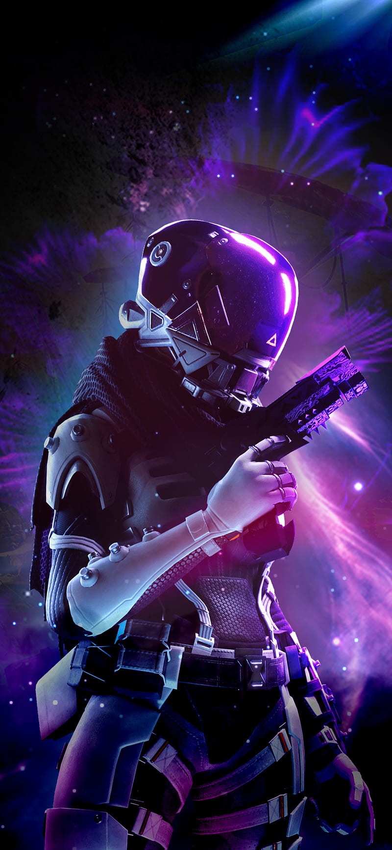 800x1732 Wraith, electric blue, magenta, apex legends, HD phone wallpaper