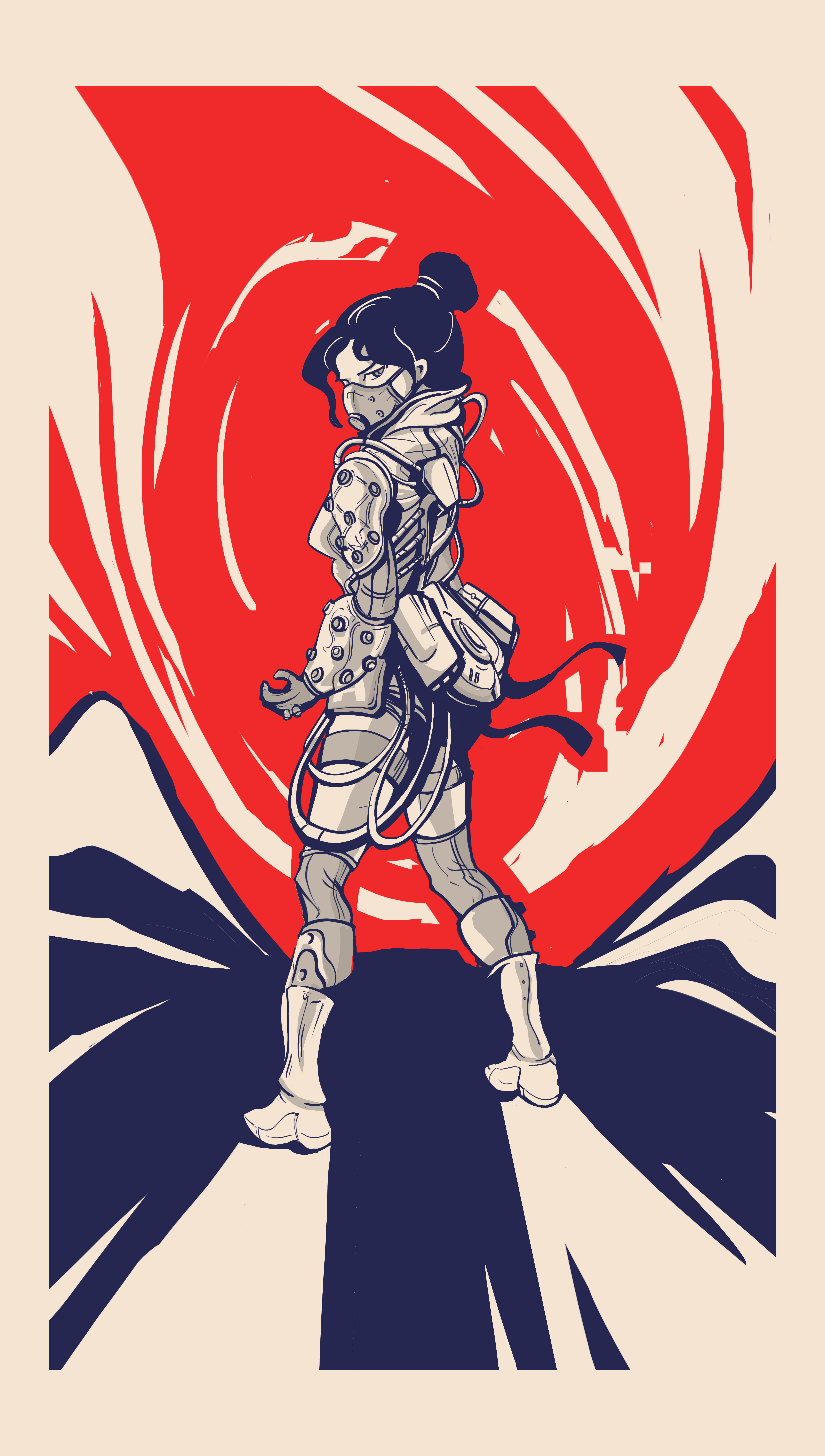5396x9525 Apex Legends Wraith Mobile Wallpaper