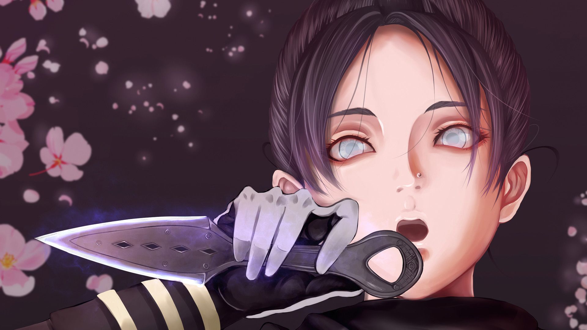 1920x1080 Wraith With Knife HD Apex Legends Wallpaper