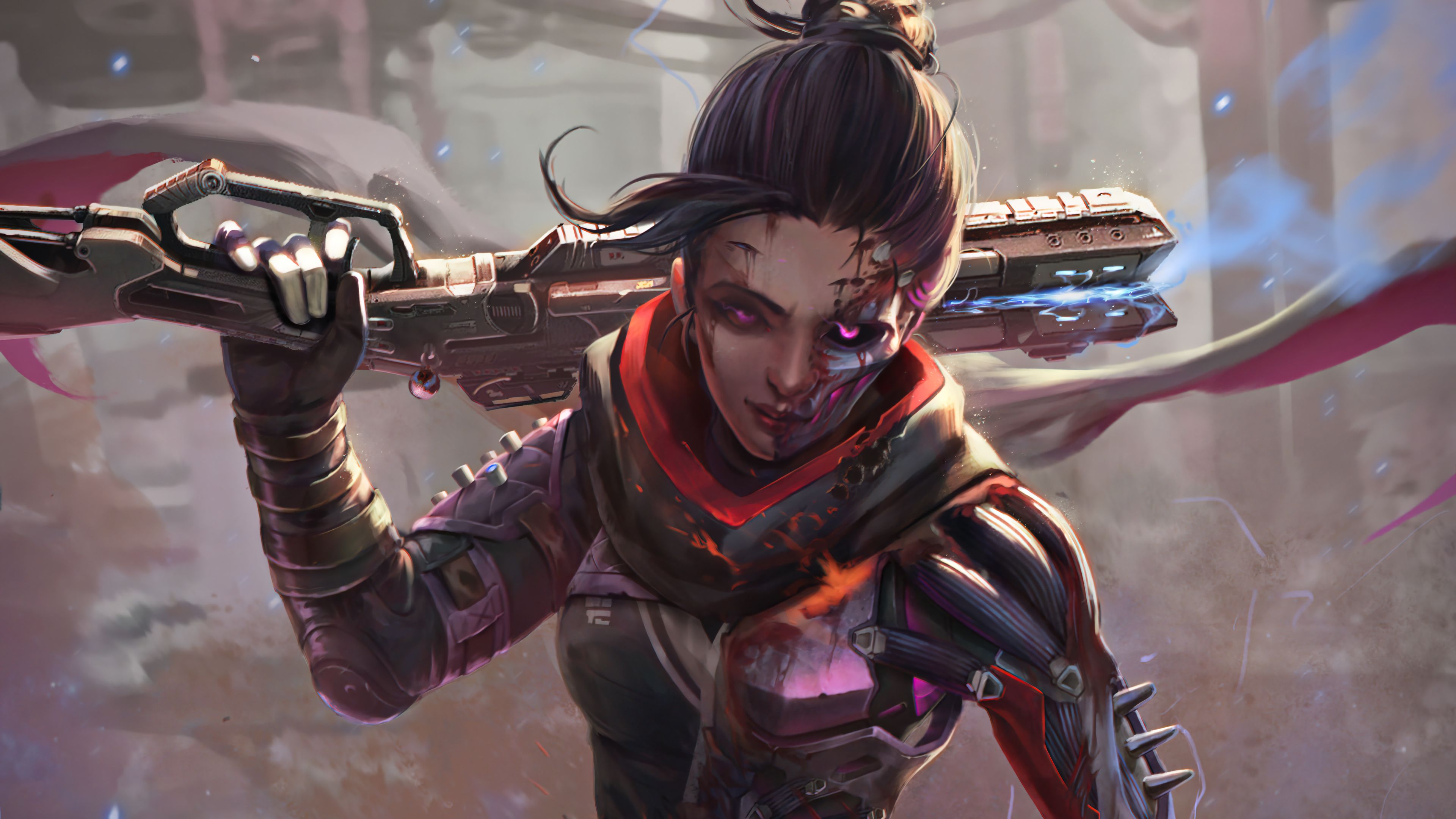 3840x2160 Wraith Apex Legends Perfect Soldier Wallpaper 4K PC Desktop f