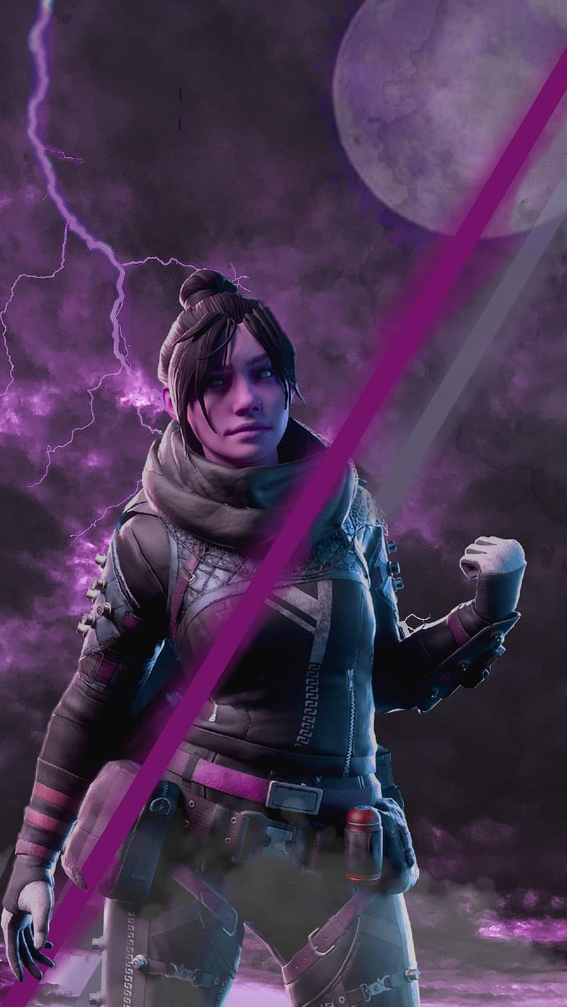 800x1422 Apex Legend Wraith, apex legend, colourful, desenho, fancy, game, games, gaming, HD phone wallpaper