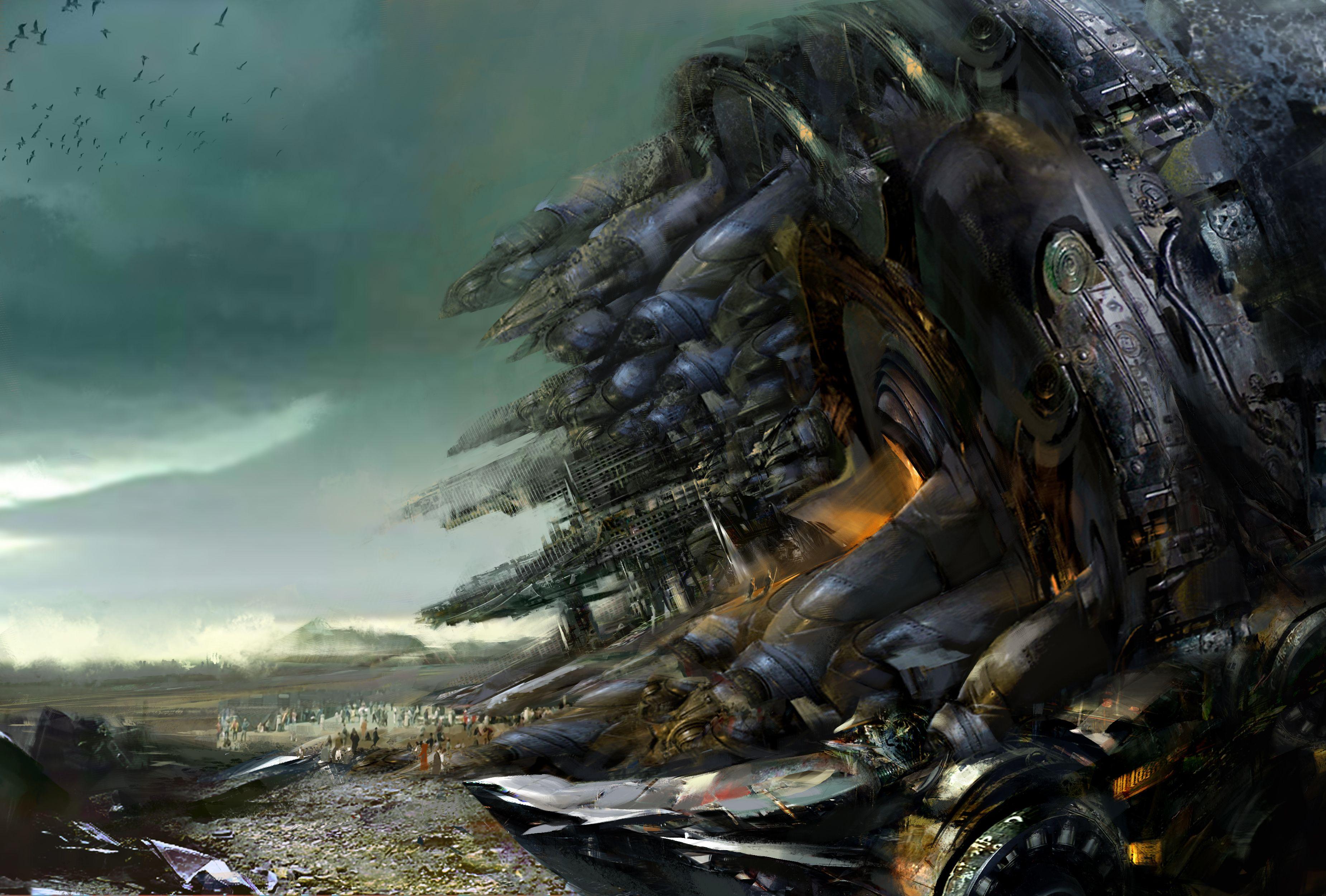 3700x2500 Post Apocalyptic Wallpaper HD
