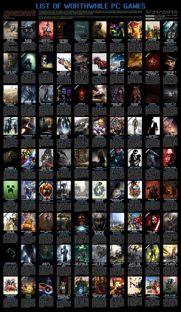 736x1270 HD Wallpaper: Pc Games Case Lot, Assorted Title PC Game Poster Collage With Black Background