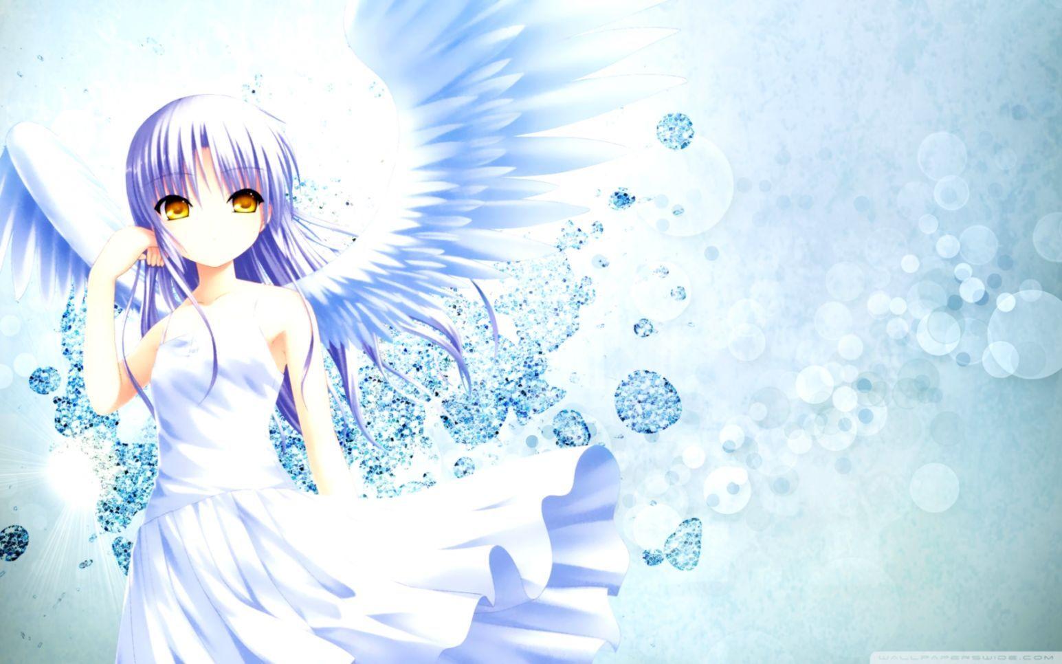 1545x966 Cute Anime Wallpaper Angel, HD Wallpaper & background Download