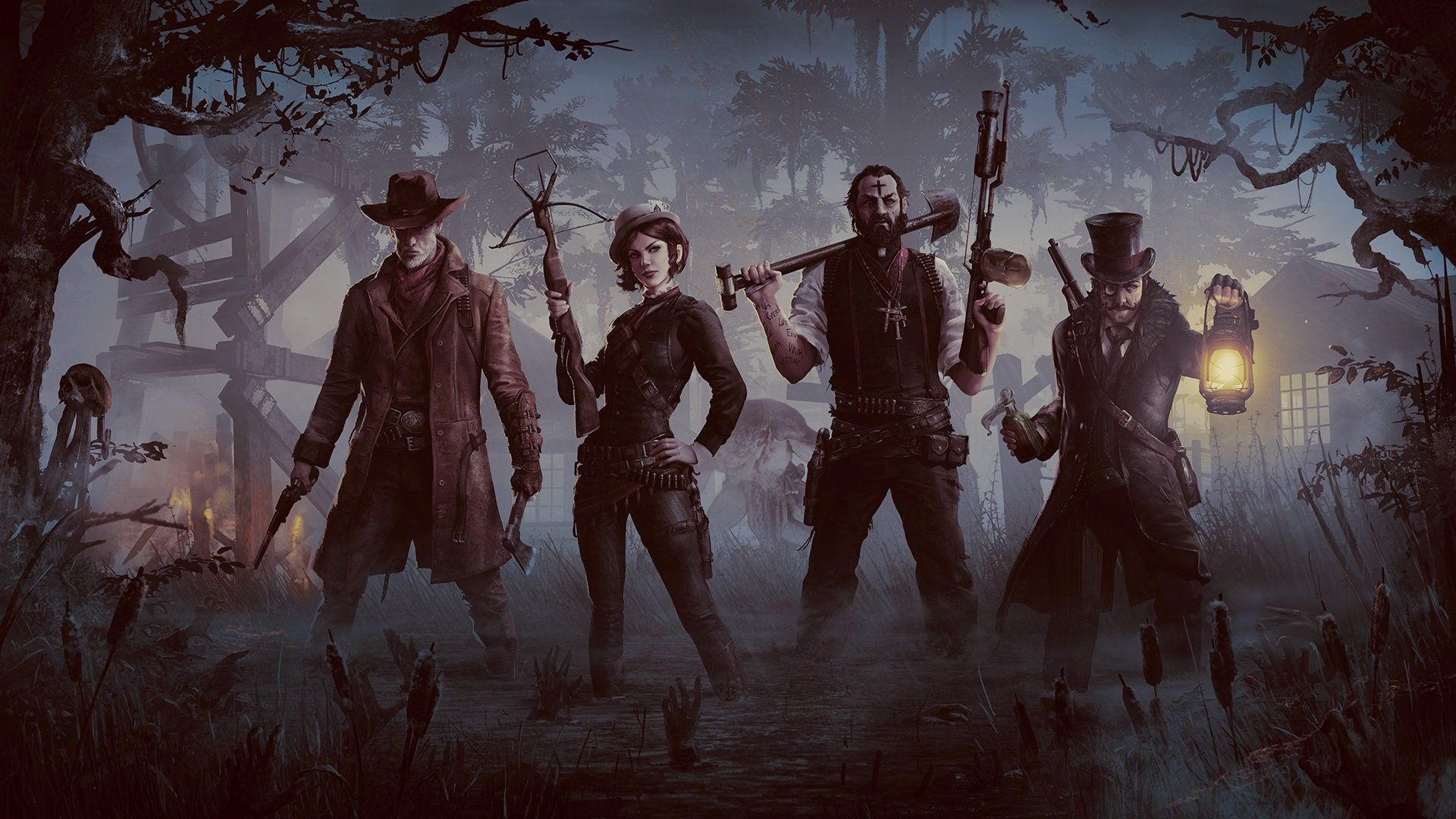 1920x1080 Download Video Game HUNT: Horrors Of The Gilded Age HD Wallpaper