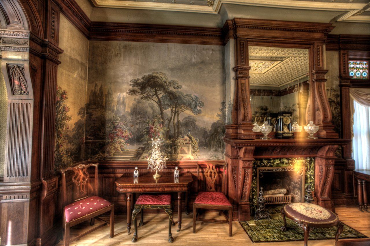 1280x849 visually stunning restored mansion from the Gilded Age of Shakespeare Chateau Inn and Gardens Bed & Breakfast, Saint Joseph, MO