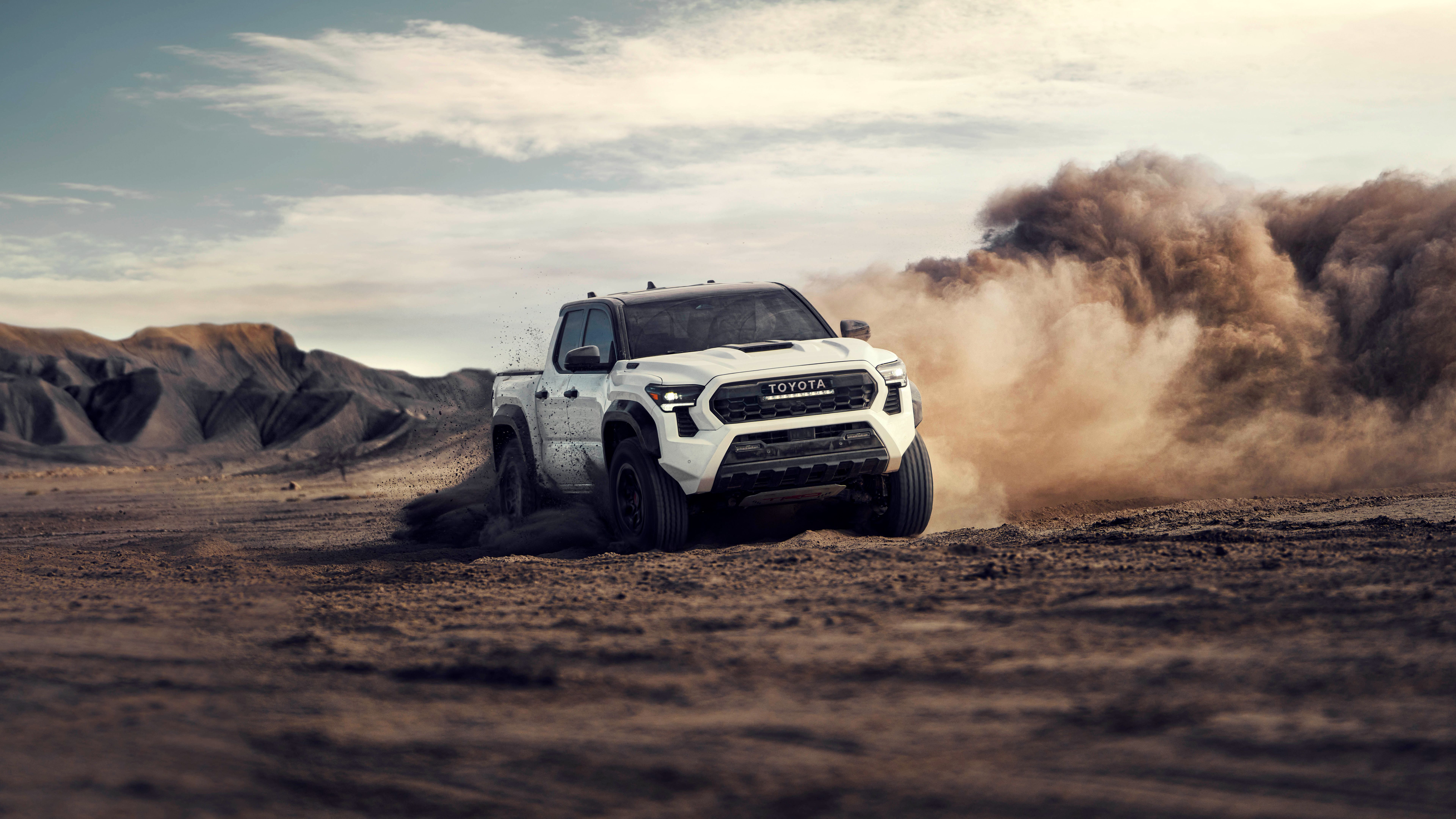 7680x4320 Toyota Tacoma TRD Pro Double Cab Wallpaper 4K, Off Road Trucks