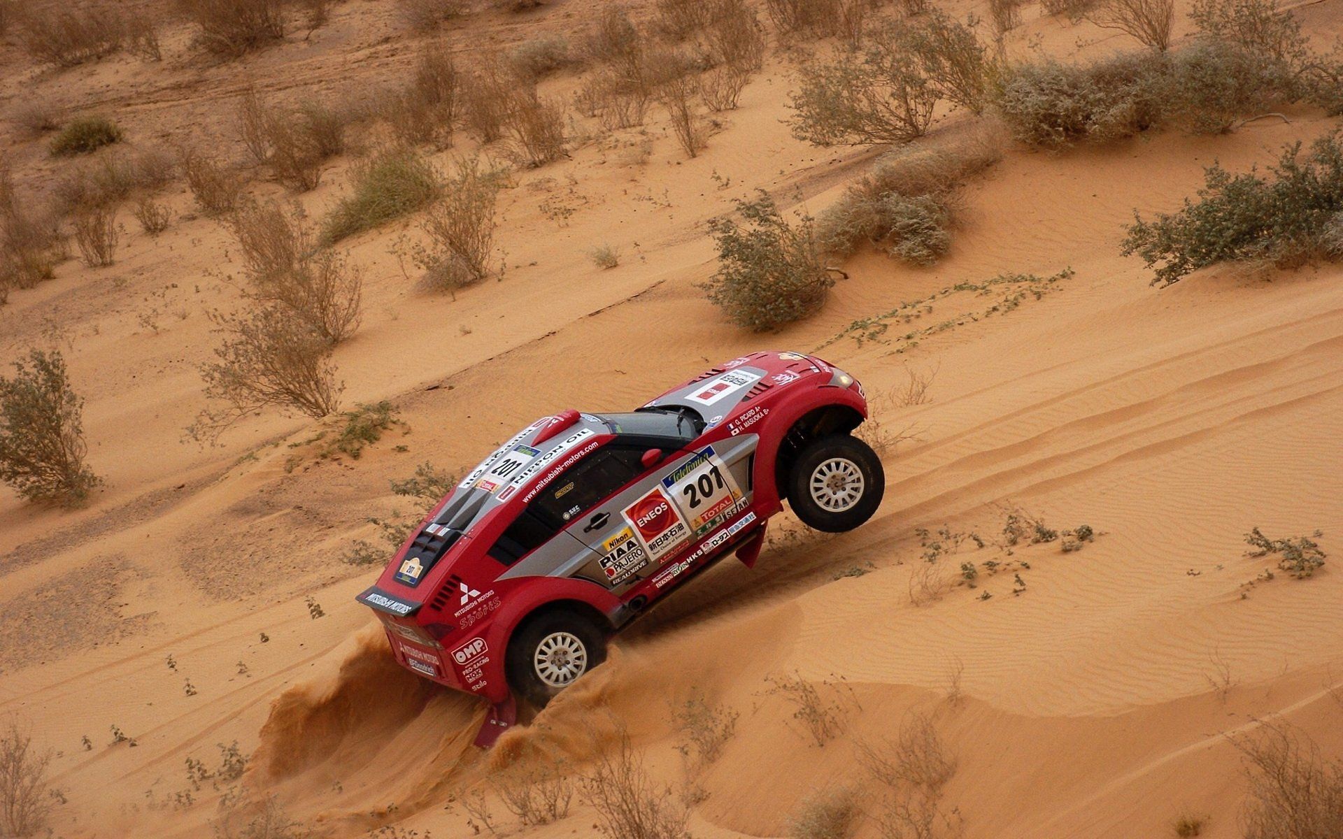 1920x1200 Dakar Rally Thrill: High Speed Desert Racing HD Wallpaper