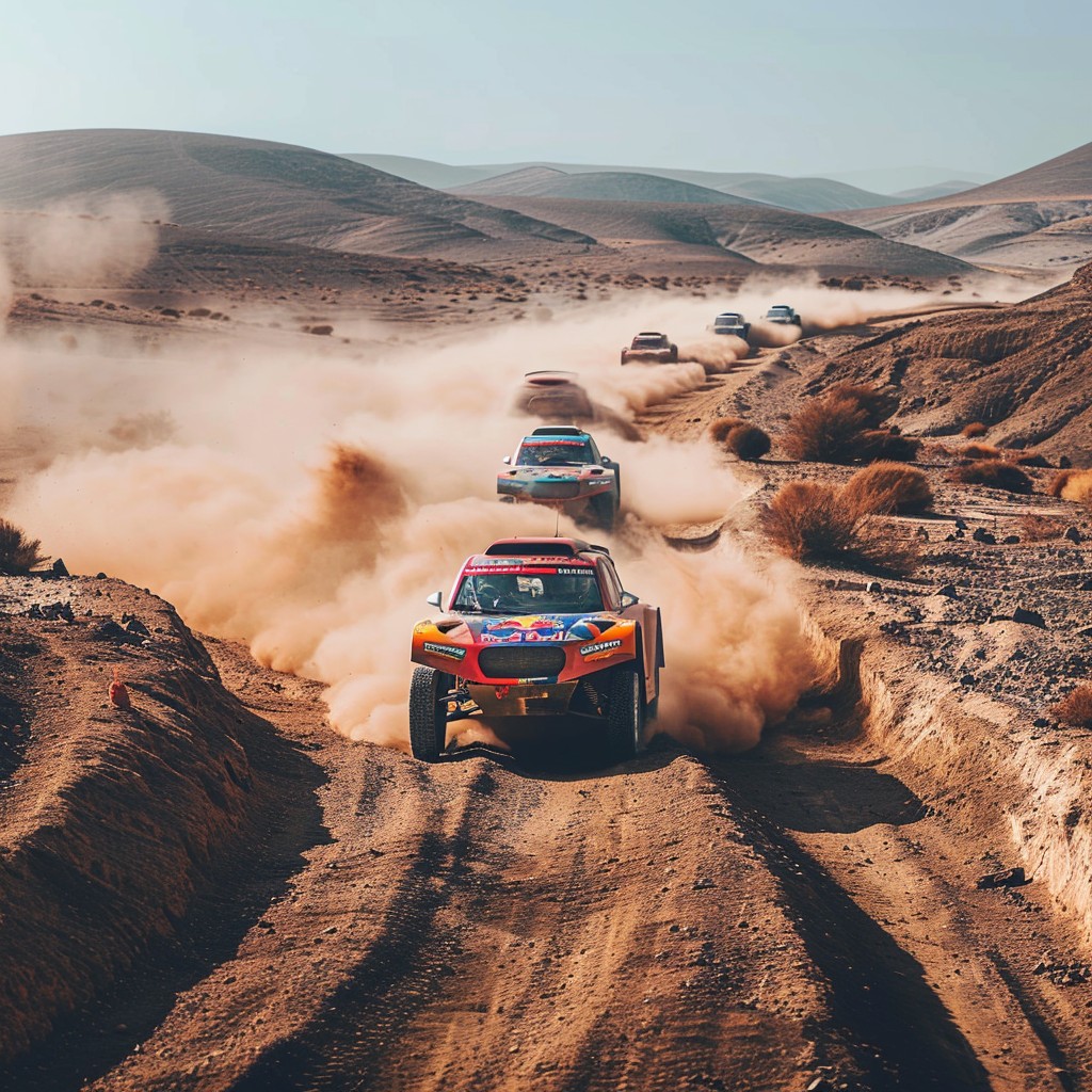 1024x1024 Free Desert Rally Race Image, Desert, Race